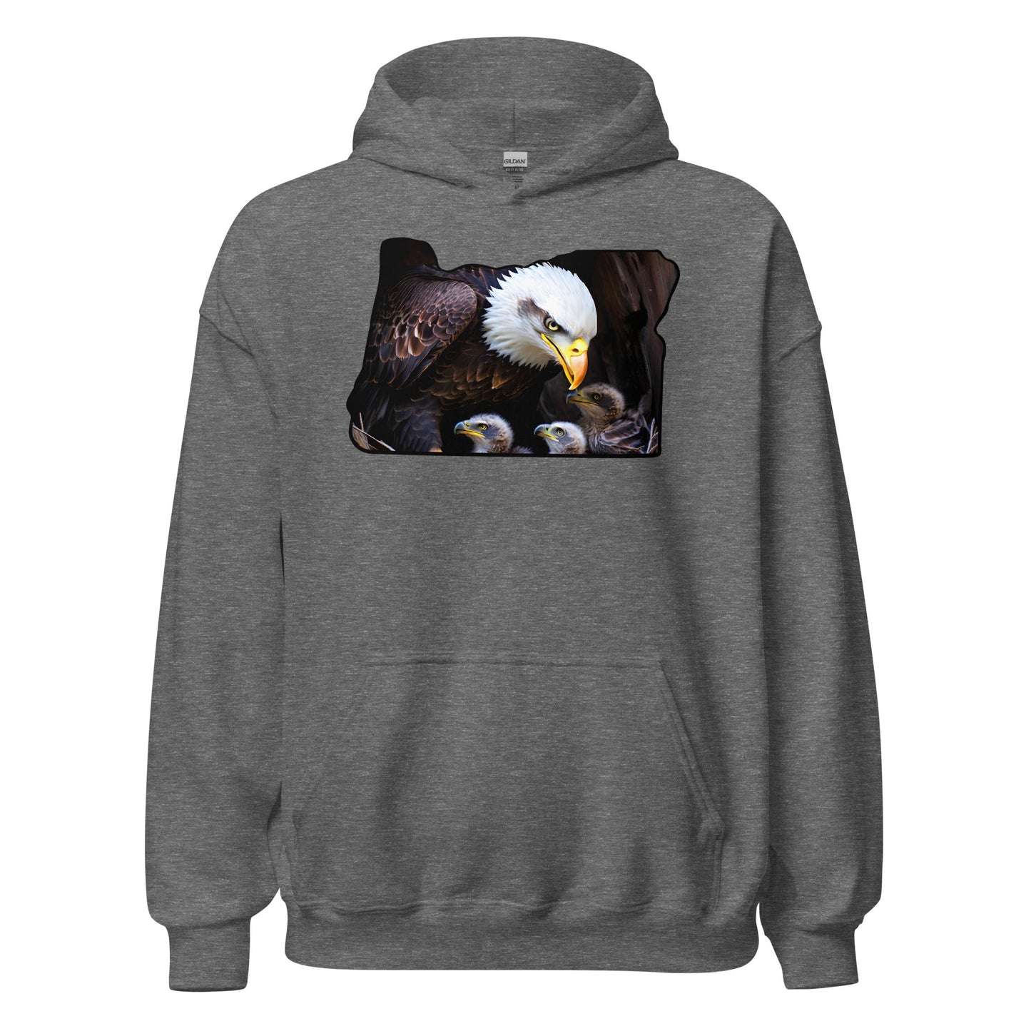 Oregon Eagle Men's (Unisex) Hoodie - Hoodies - Discovery Co.