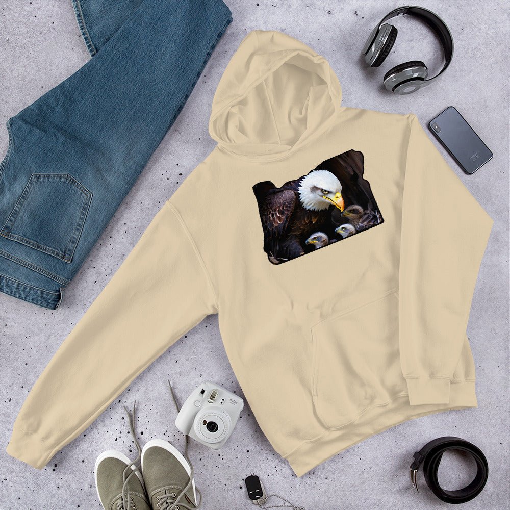 Oregon Eagle Men's (Unisex) Hoodie - Hoodies - Discovery Co.