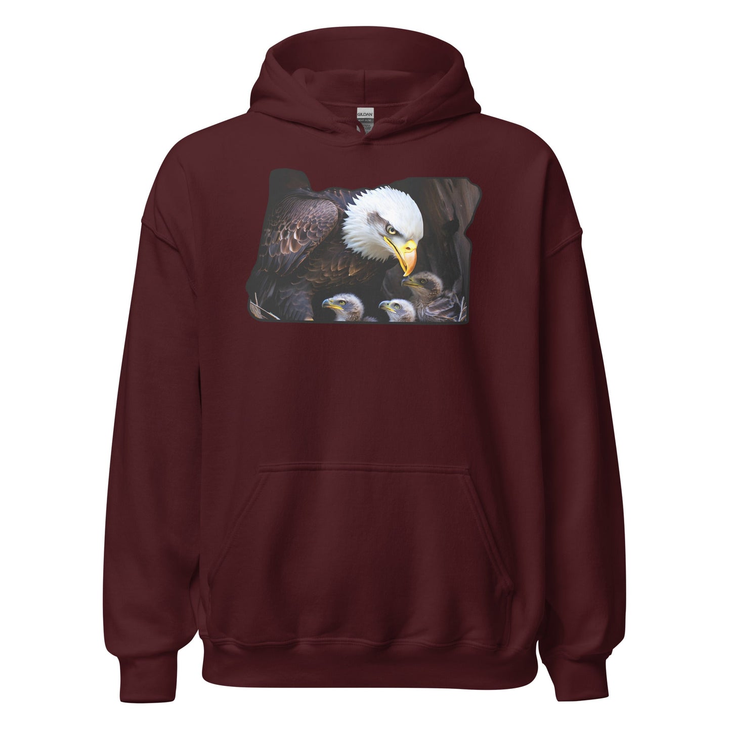 Oregon Eagle Men's (Unisex) Hoodie - Hoodies - Discovery Co.