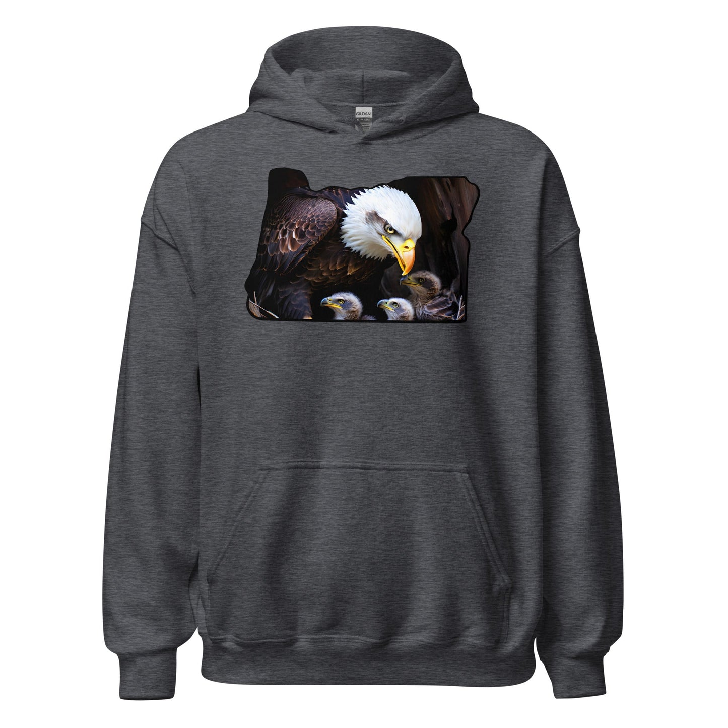 Oregon Eagle Men's (Unisex) Hoodie - Hoodies - Discovery Co.
