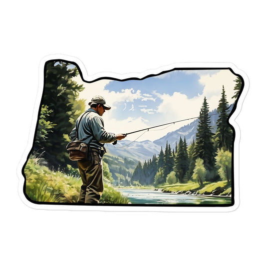 Oregon Fishermen Bubble - Free Stickers - Stickers - Discovery Co.