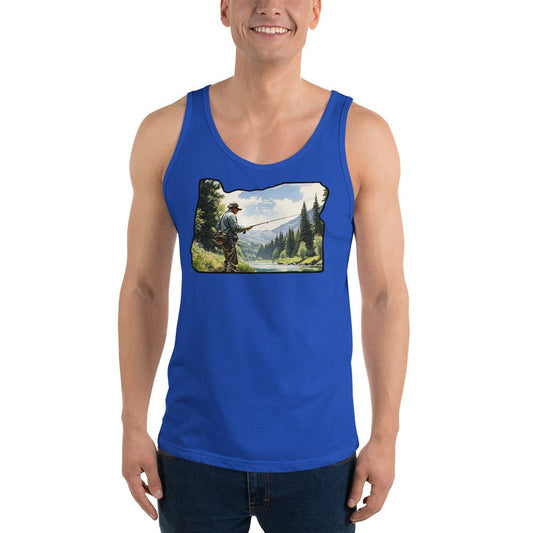 Oregon Fishermen Men's Tank Top - Men's Shirts - Discovery Co.