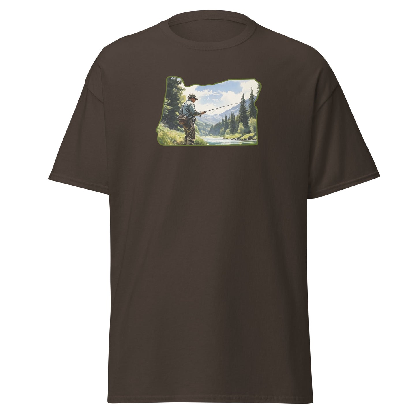 Oregon Fishermen Men's (Unisex) Classic Tee - Men's Shirts - Discovery Co.