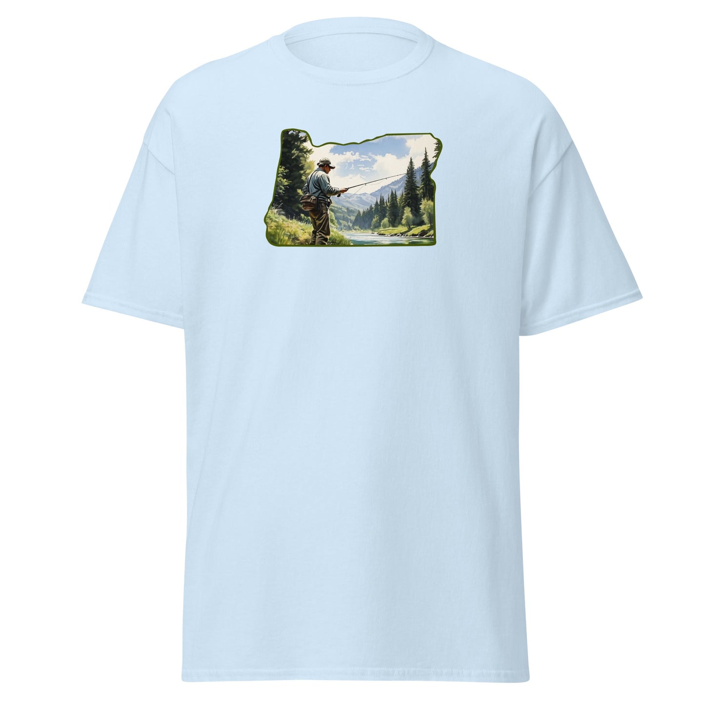 Oregon Fishermen Men's (Unisex) Classic Tee - Men's Shirts - Discovery Co.