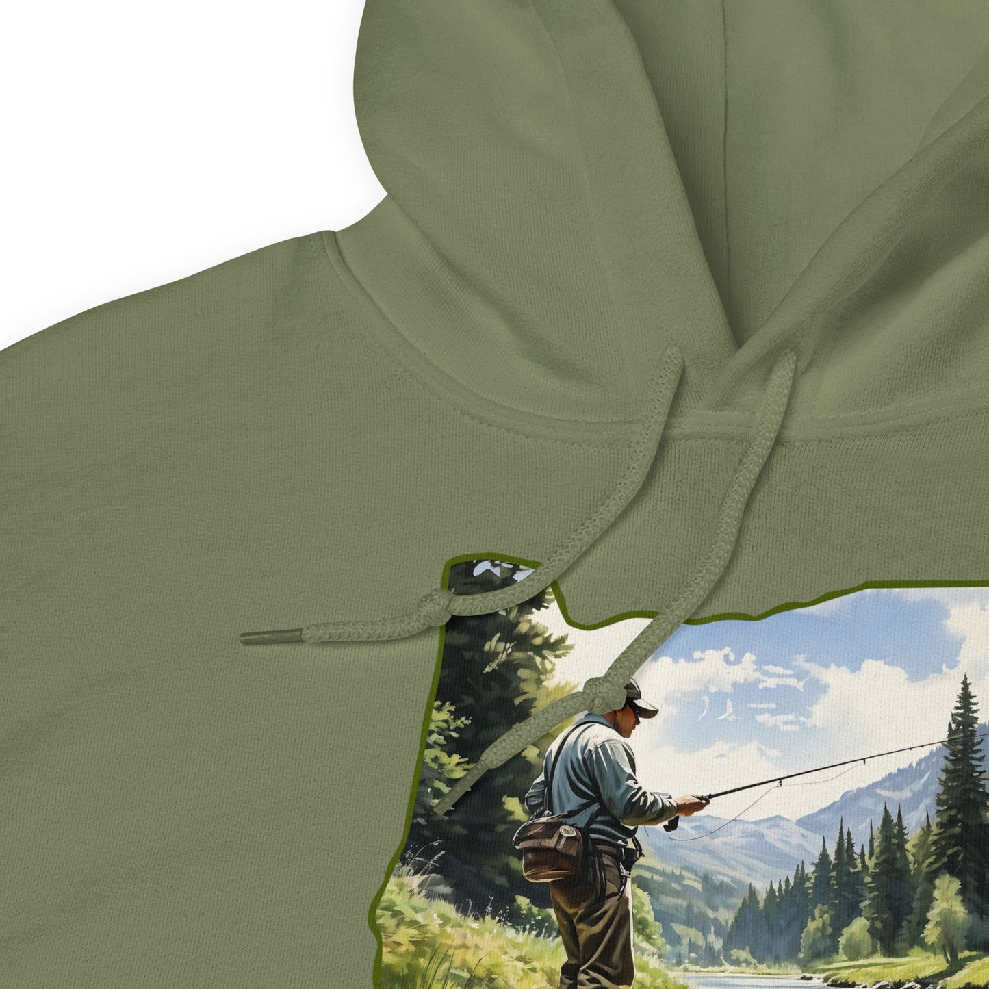Oregon Fishermen Men's (Unisex) Hoodie - Hoodies - Discovery Co.