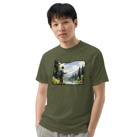 Oregon Fishermen Men's (Unisex) Premium Tee - Men's Shirts - Discovery Co.