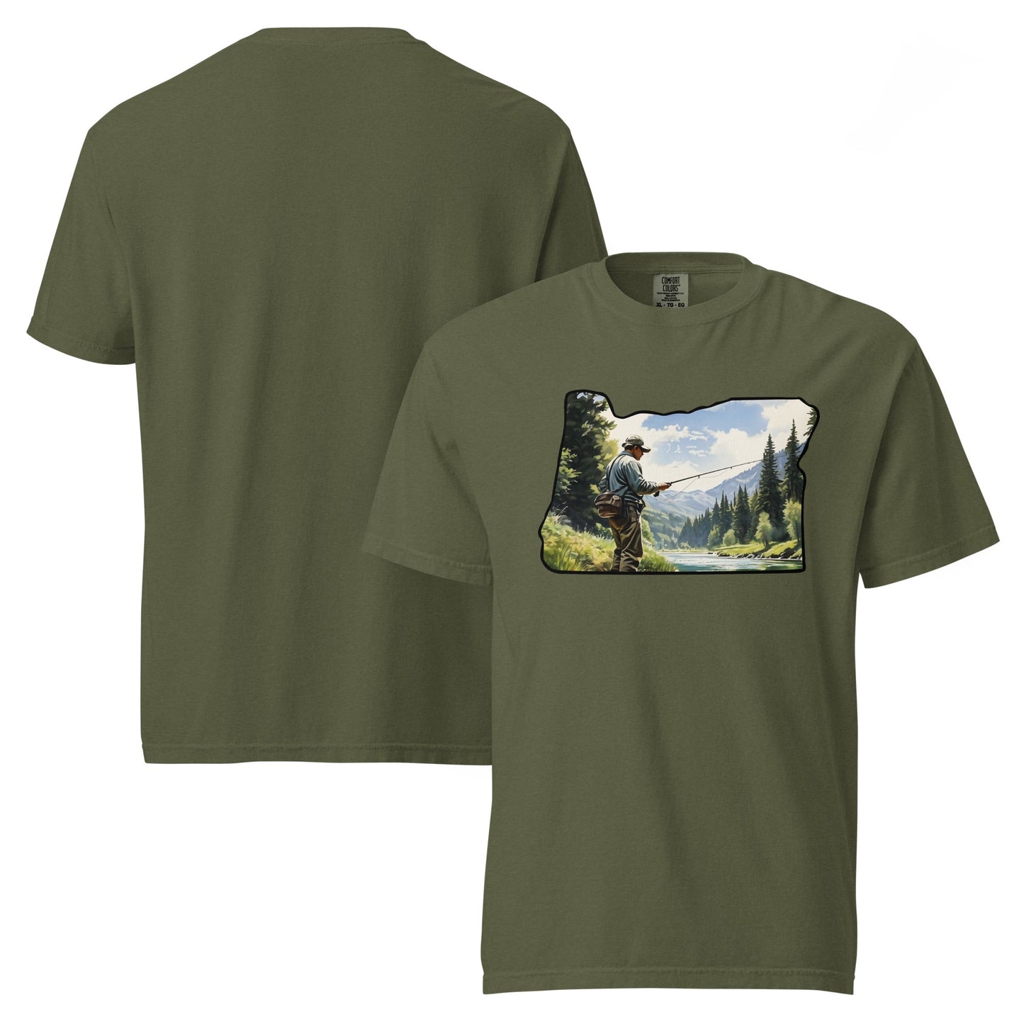 Oregon Fishermen Men's (Unisex) Premium Tee - Men's Shirts - Discovery Co.