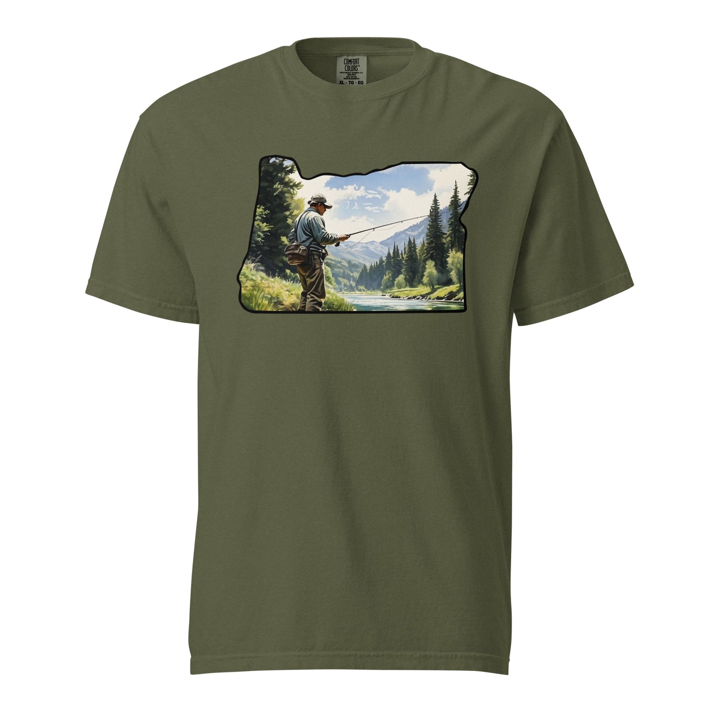 Oregon Fishermen Men's (Unisex) Premium Tee - Men's Shirts - Discovery Co.