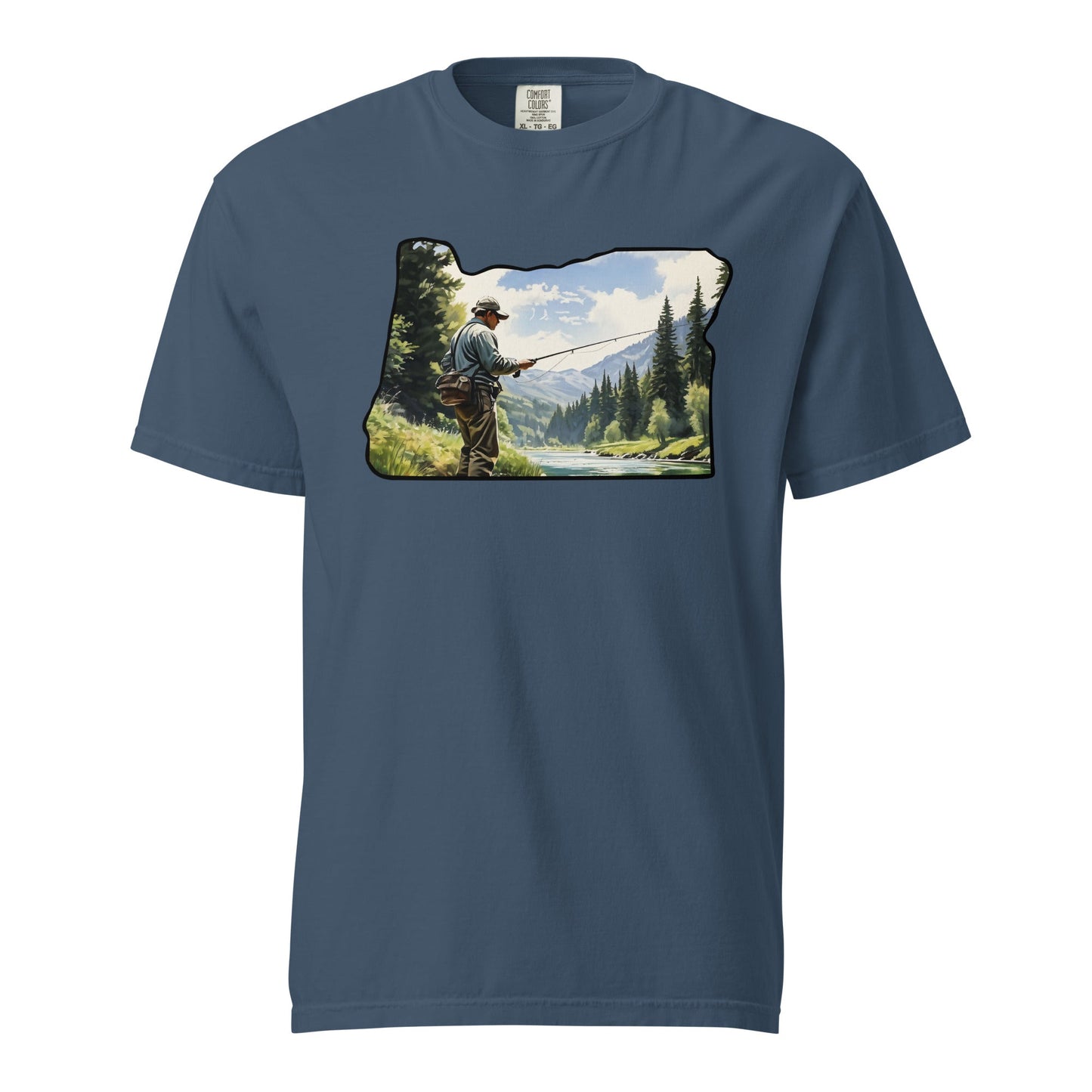Oregon Fishermen Men's (Unisex) Premium Tee - Men's Shirts - Discovery Co.