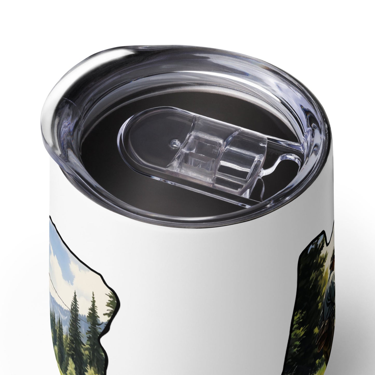 Oregon Fishermen Stainless Steel Wine Tumbler - Steel Tumbler - Discovery Co.