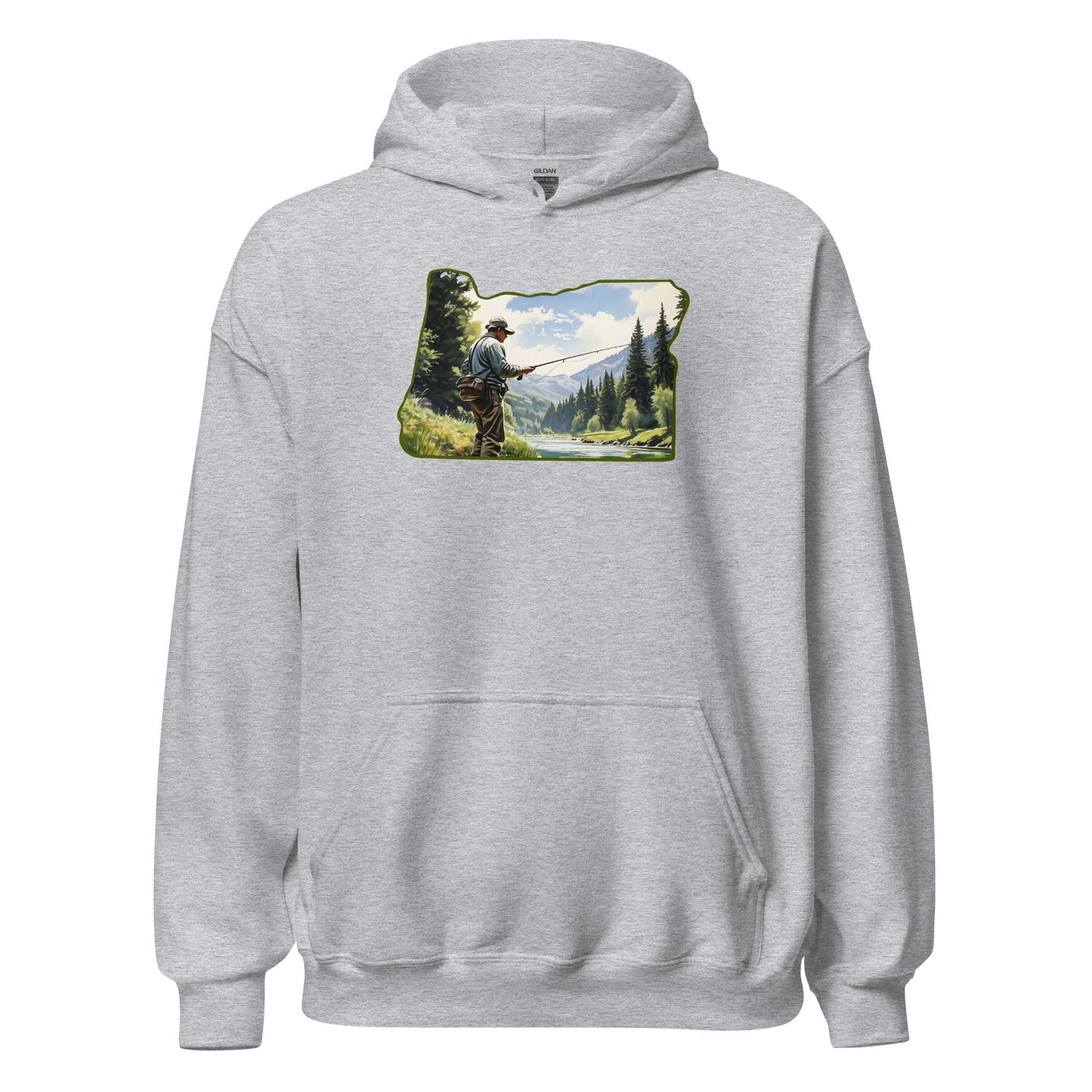 Oregon Fishermen Women's (Unisex) Hoodie - Hoodies - Discovery Co.