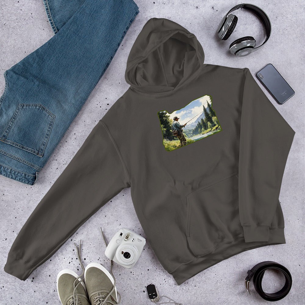 Oregon Fishermen Women's (Unisex) Hoodie - Hoodies - Discovery Co.