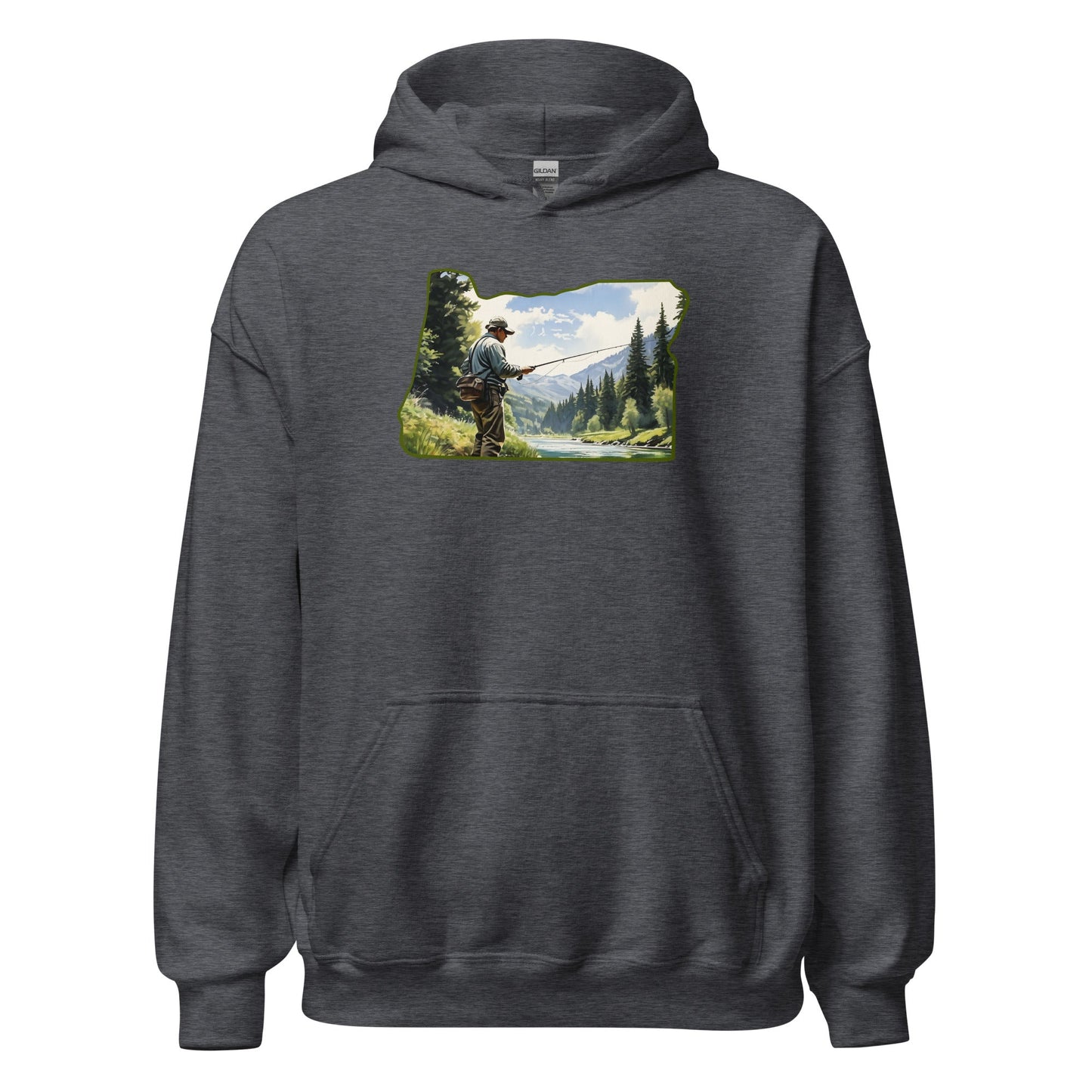 Oregon Fishermen Women's (Unisex) Hoodie - Hoodies - Discovery Co.