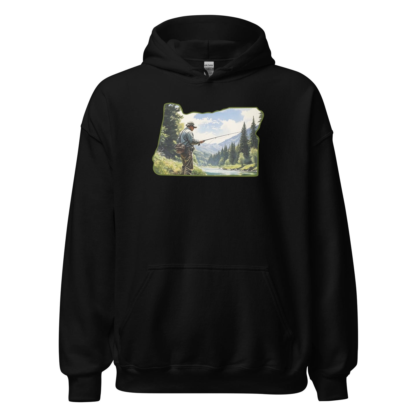 Oregon Fishermen Women's (Unisex) Hoodie - Hoodies - Discovery Co.