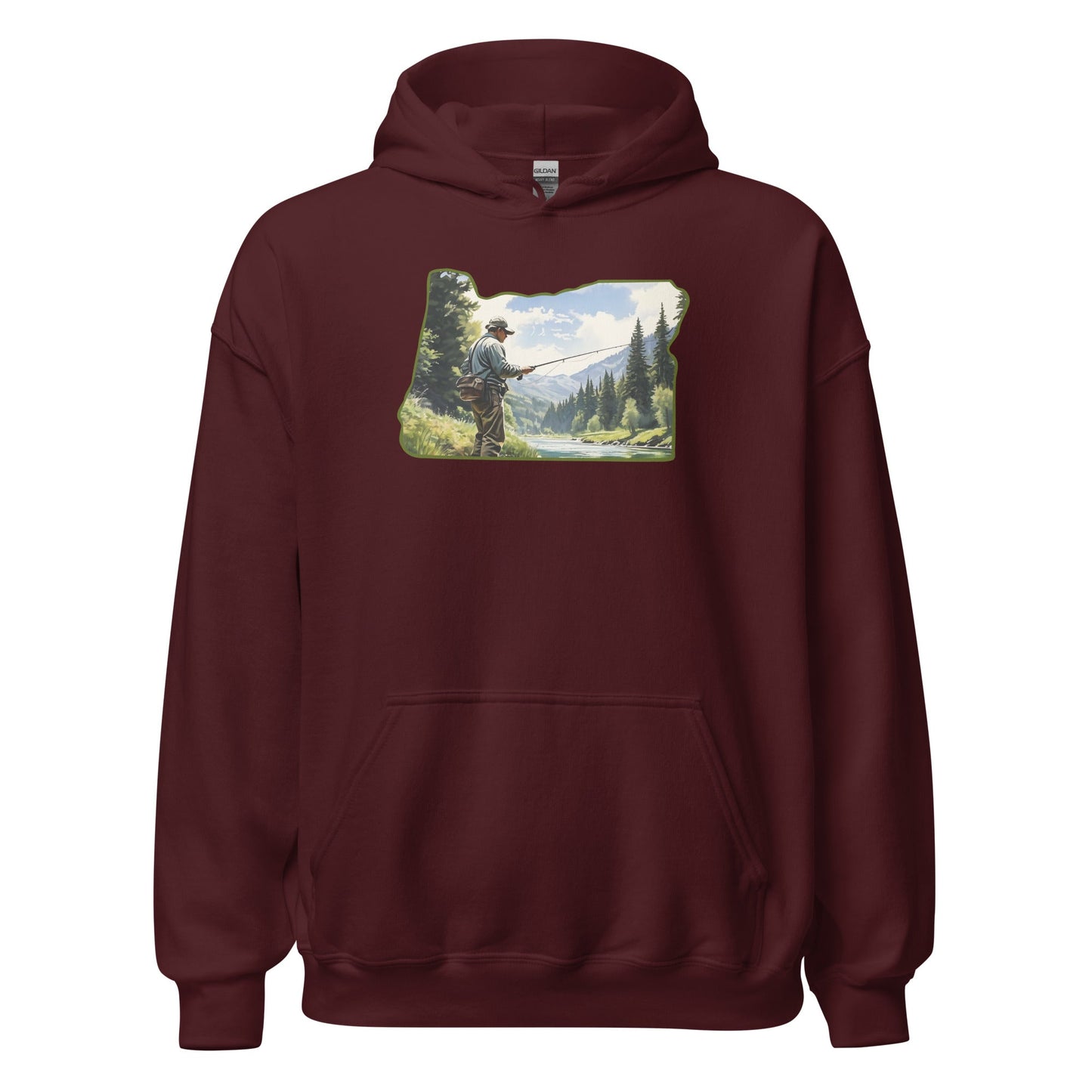 Oregon Fishermen Women's (Unisex) Hoodie - Hoodies - Discovery Co.