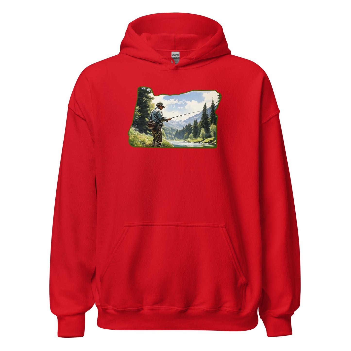 Oregon Fishermen Women's (Unisex) Hoodie - Hoodies - Discovery Co.