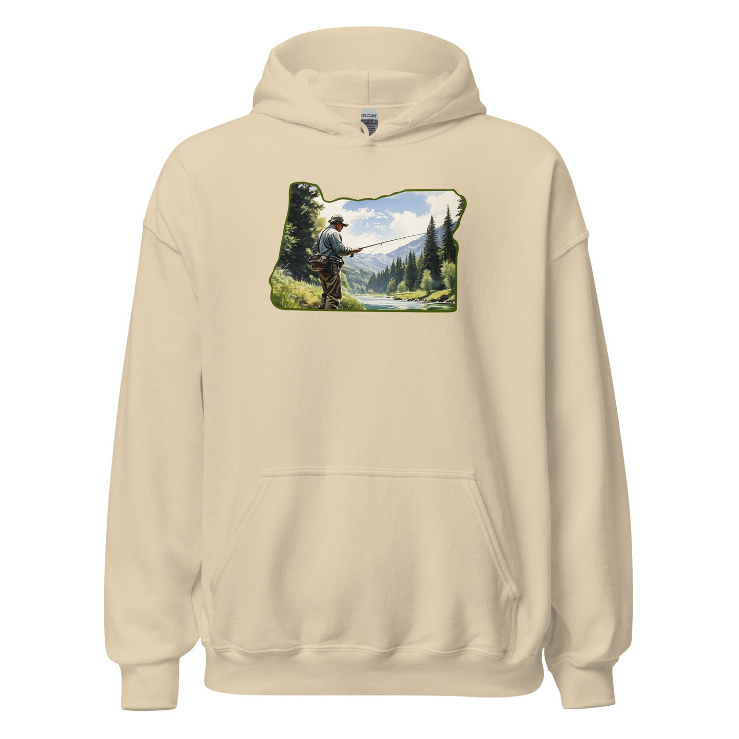 Oregon Fishermen Women's (Unisex) Hoodie - Hoodies - Discovery Co.
