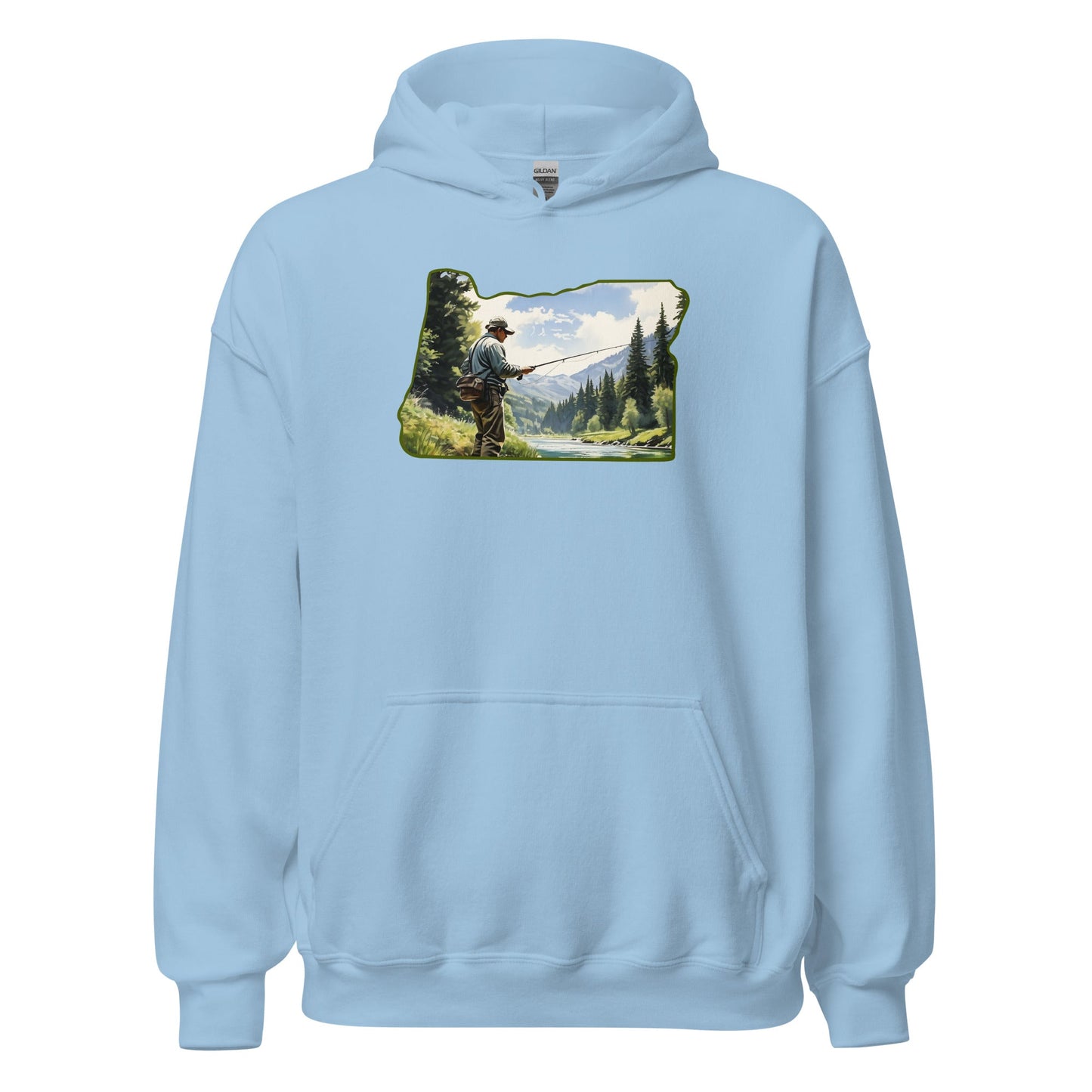 Oregon Fishermen Women's (Unisex) Hoodie - Hoodies - Discovery Co.