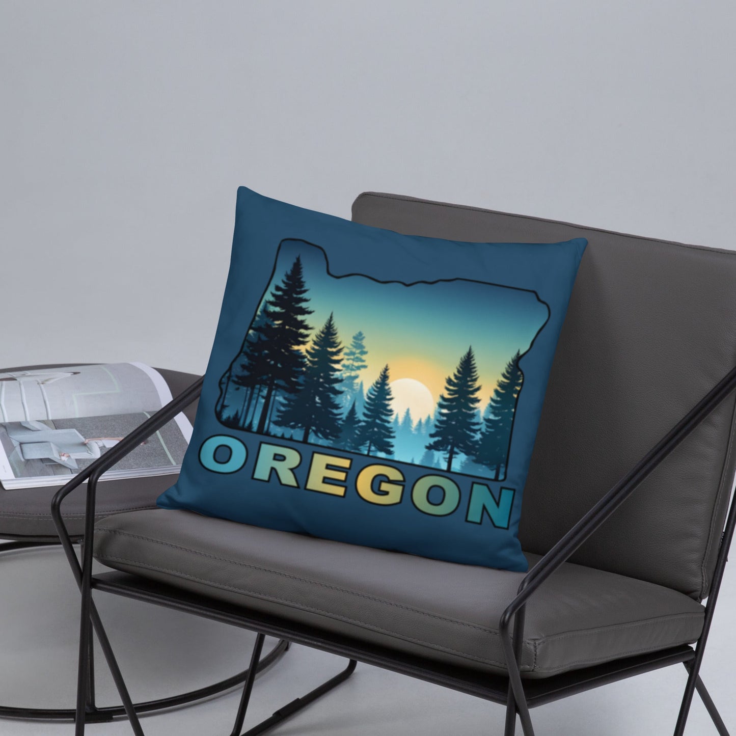 Oregon Sunset Forest II Basic Pillow - Pillows - Discovery Co.