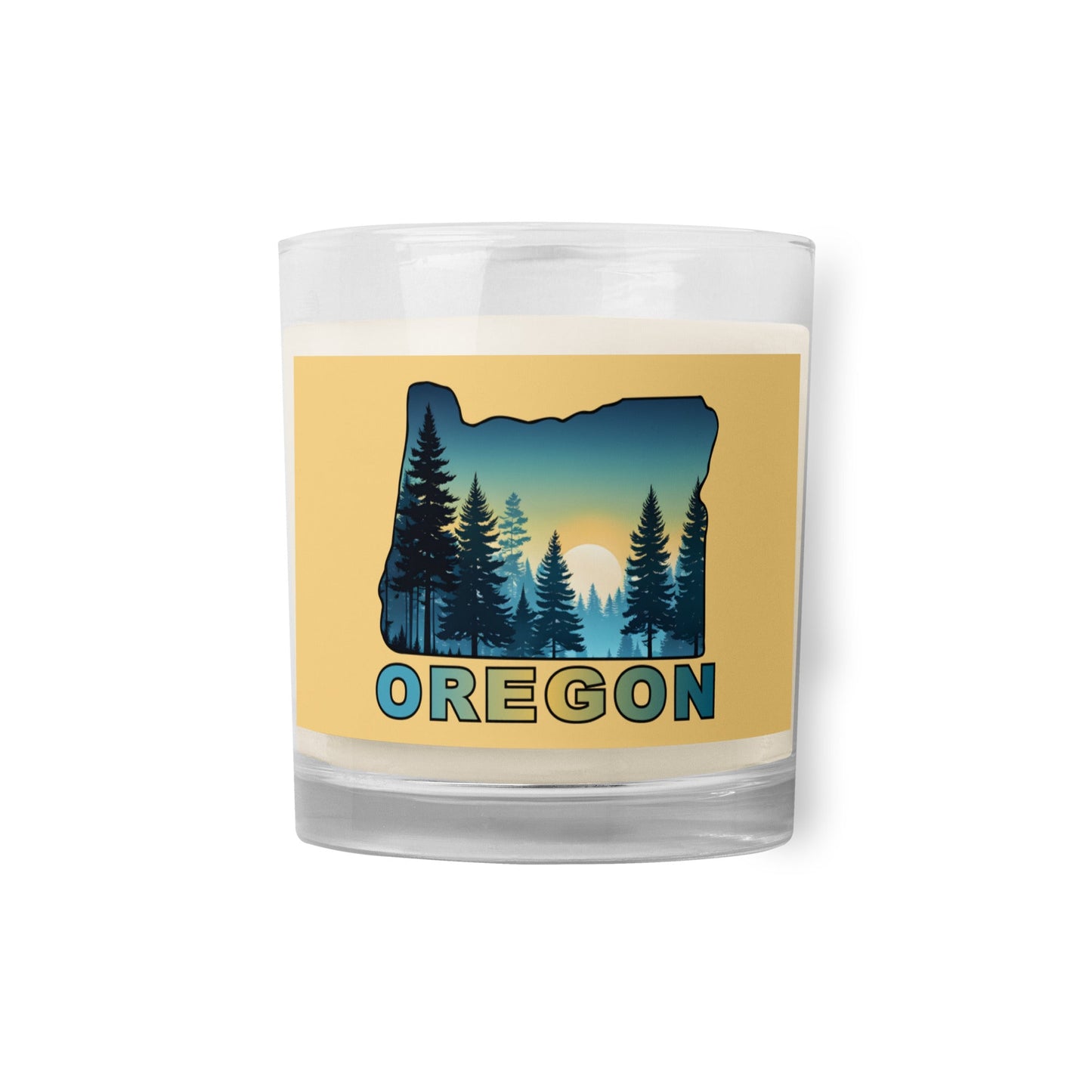 Oregon Sunset Forest II Glass Jar Soy Wax Candle - Candles - Discovery Co.