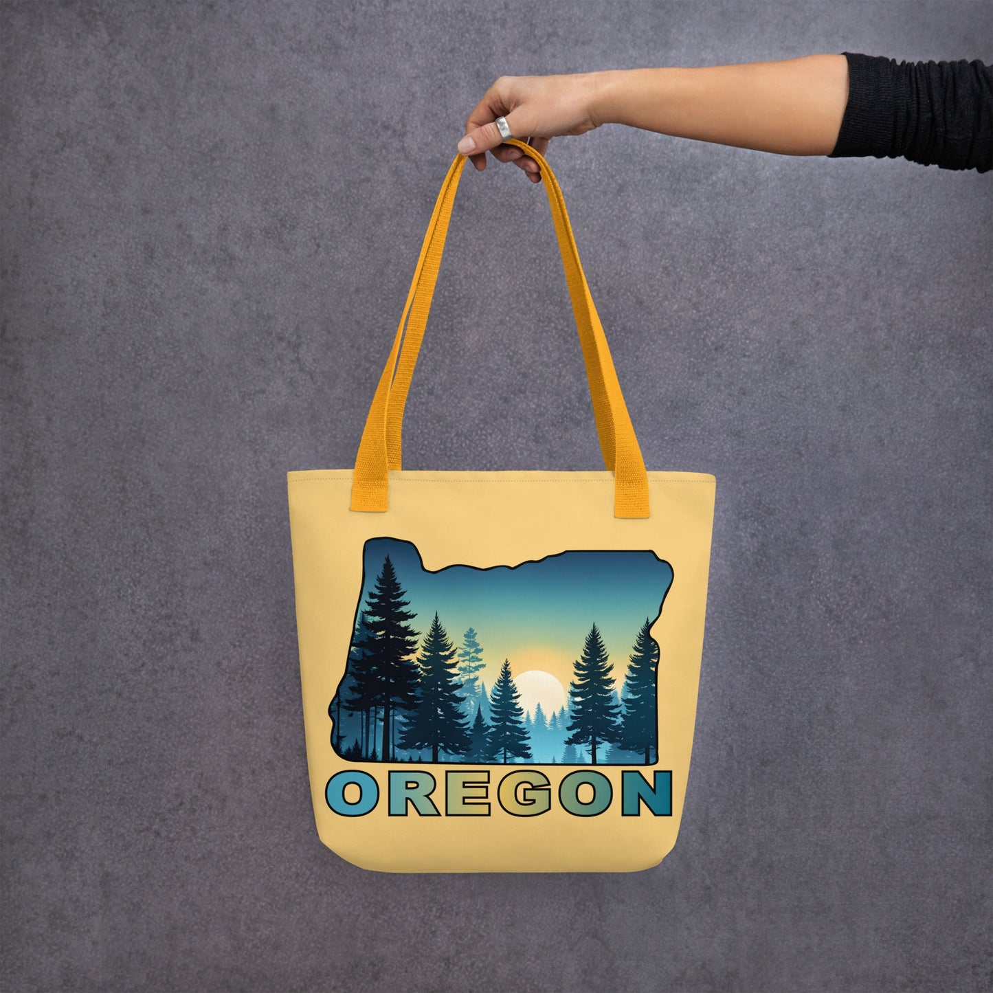Oregon Sunset Forest II Tote Bag - Tote Bags - Discovery Co.