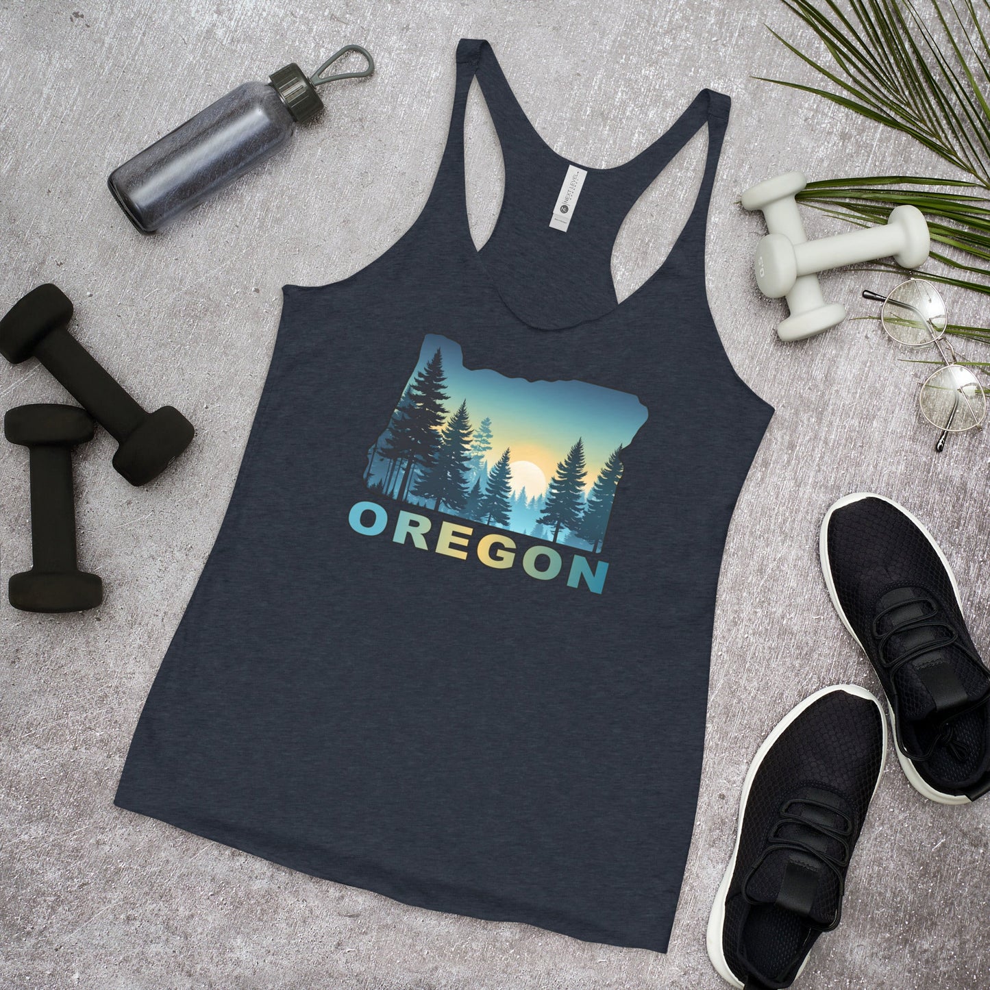 Oregon Sunset Forest II Women's Racerback Tank - Women's Shirts - Discovery Co.