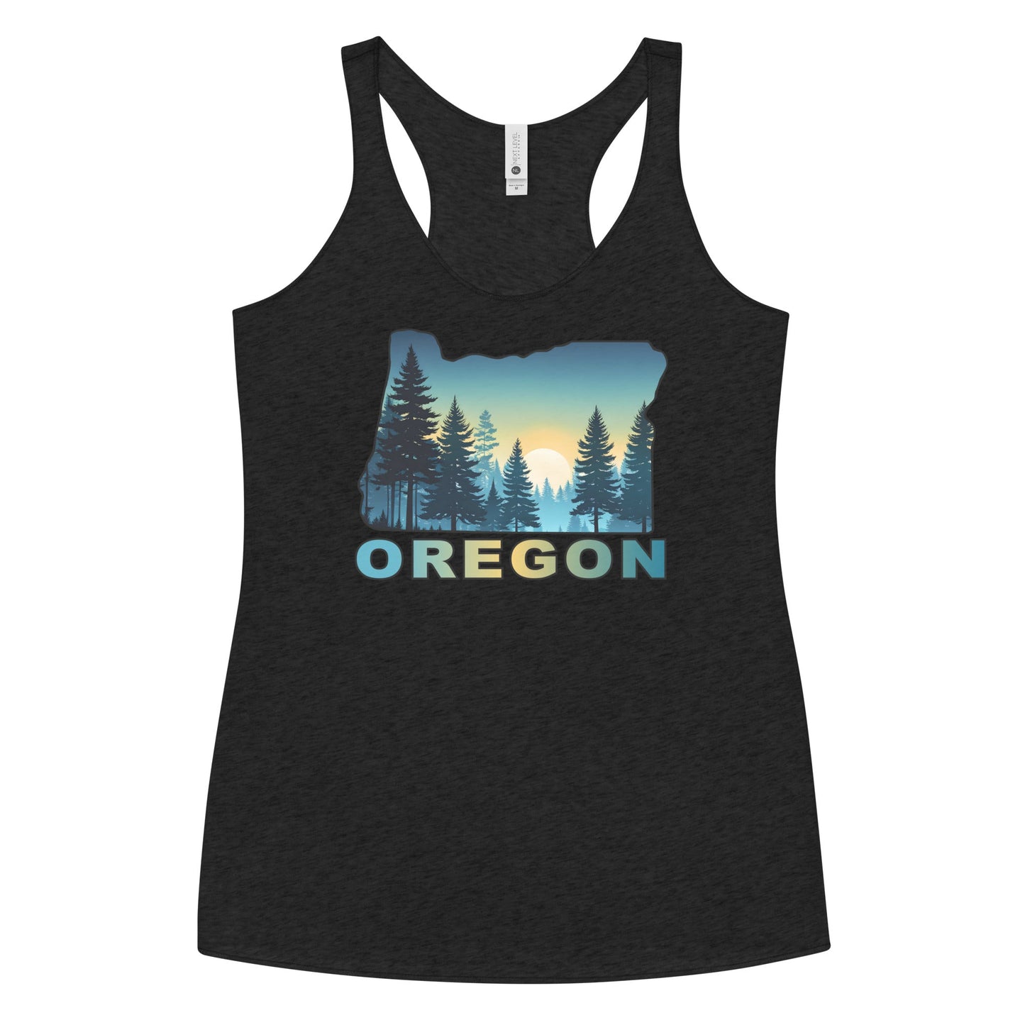 Oregon Sunset Forest II Women's Racerback Tank - Women's Shirts - Discovery Co.