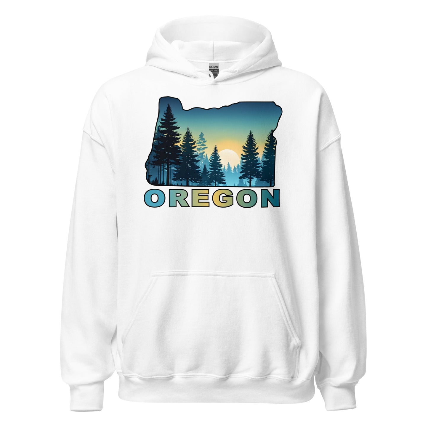 Oregon Sunset Forest II Women's (Unisex) Hoodie - Hoodies - Discovery Co.