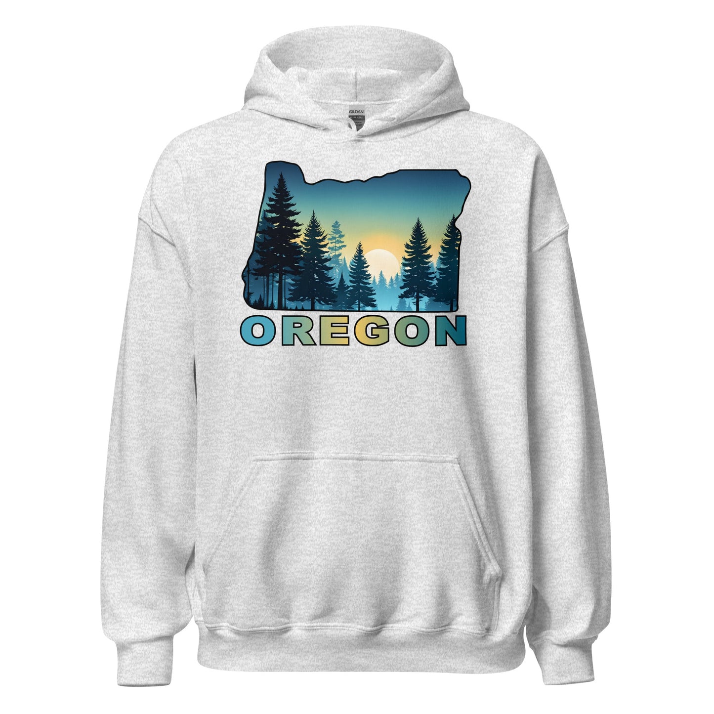 Oregon Sunset Forest II Women's (Unisex) Hoodie - Hoodies - Discovery Co.