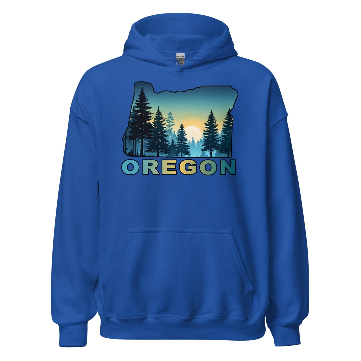 Oregon Sunset Forest II Women's (Unisex) Hoodie - Hoodies - Discovery Co.