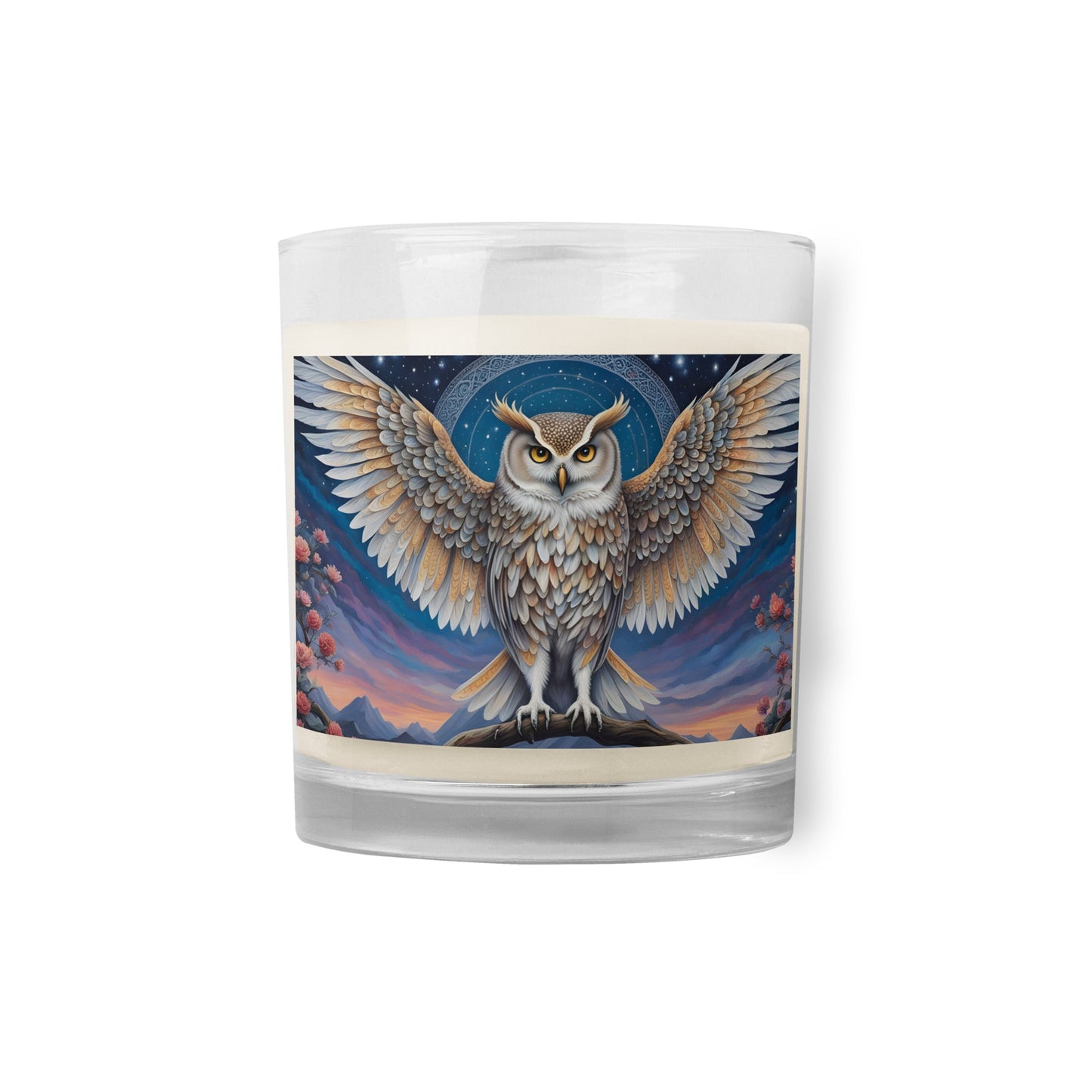 Owl Glass Jar Soy Wax Candle - Candles - Discovery Co.