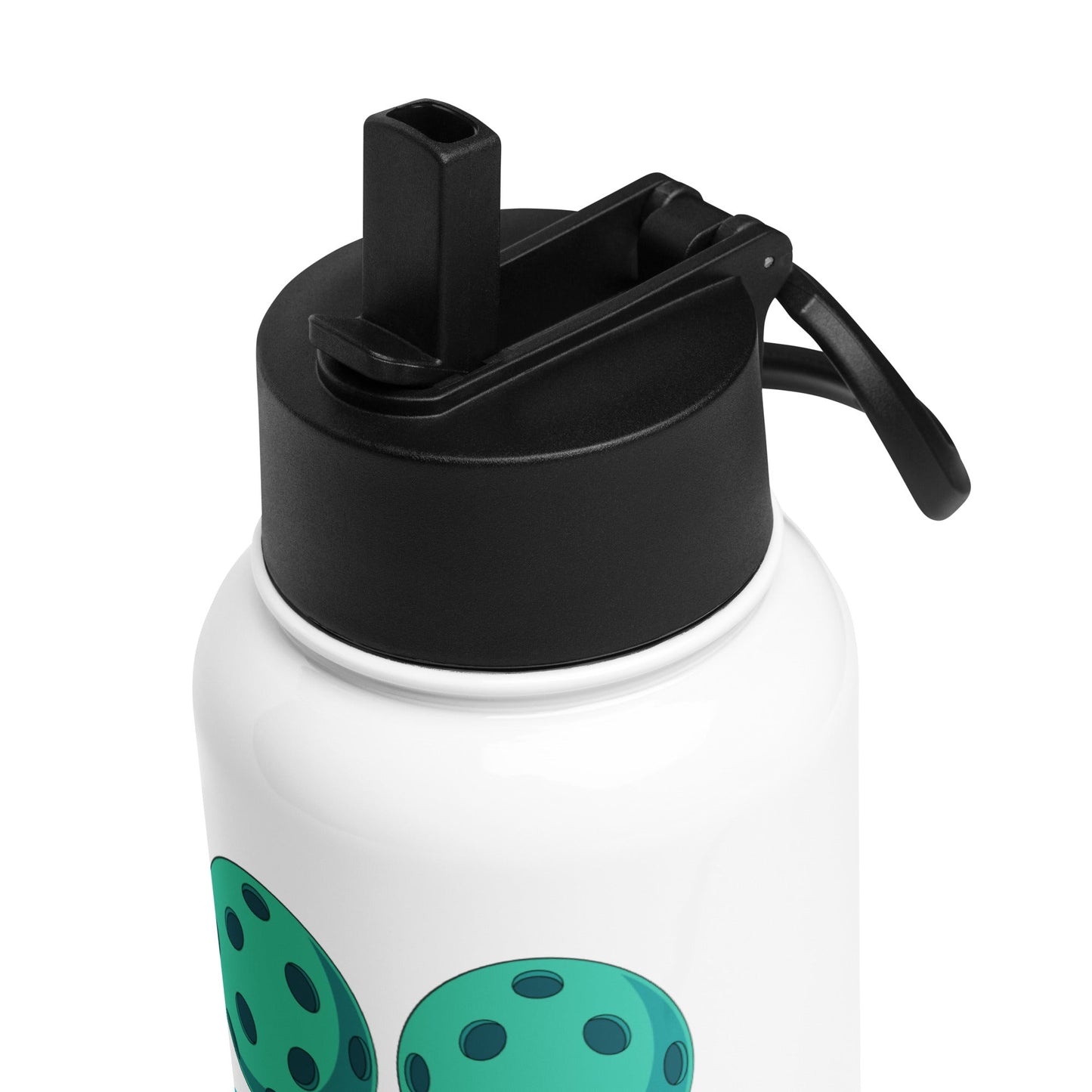 Pickleball "I Have A Dinking Problem" Stainless Steel Water Bottle With Straw Lid - Stainless Steel Water Bottle With Straw Lid - Discovery Co.