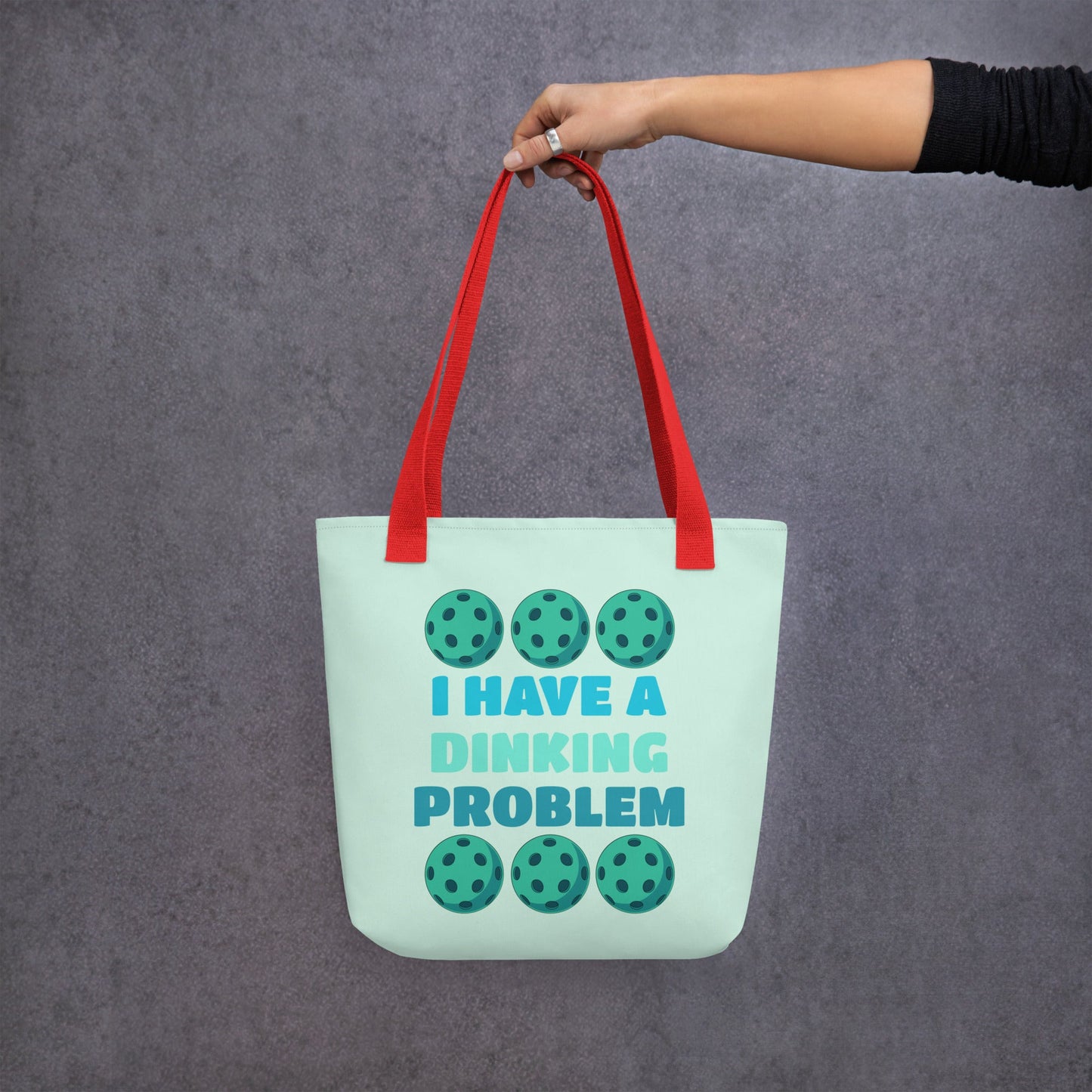 Pickleball "I Have A Dinking Problem" Tote Bag - Tote Bags - Discovery Co.