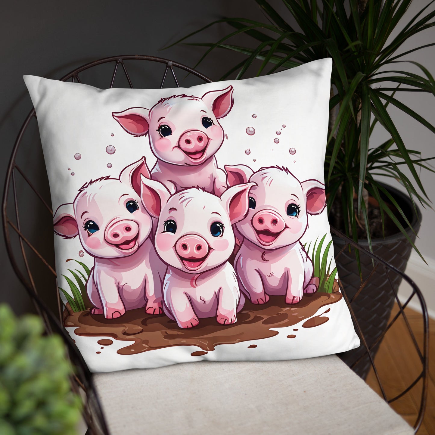 Piglets Basic Pillow - Pillows - Discovery Co.