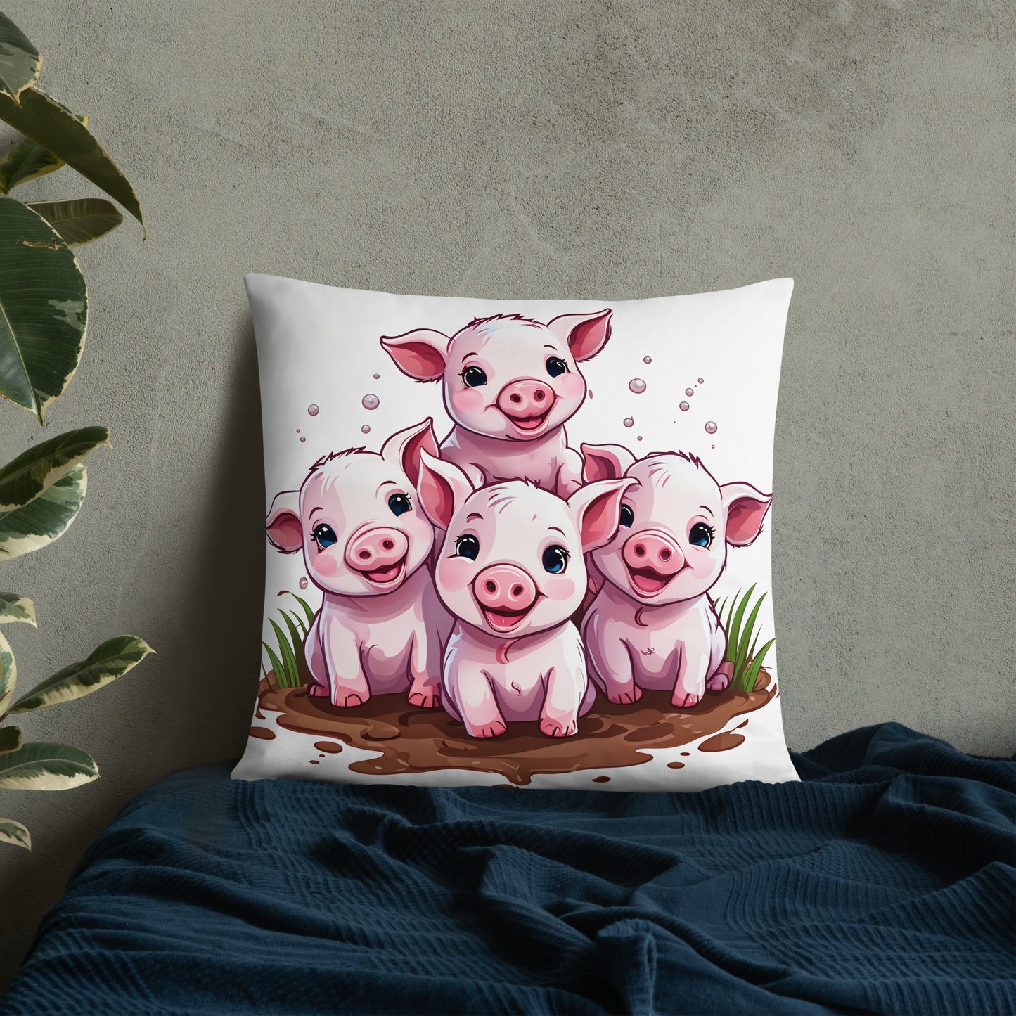 Piglets Basic Pillow - Pillows - Discovery Co.