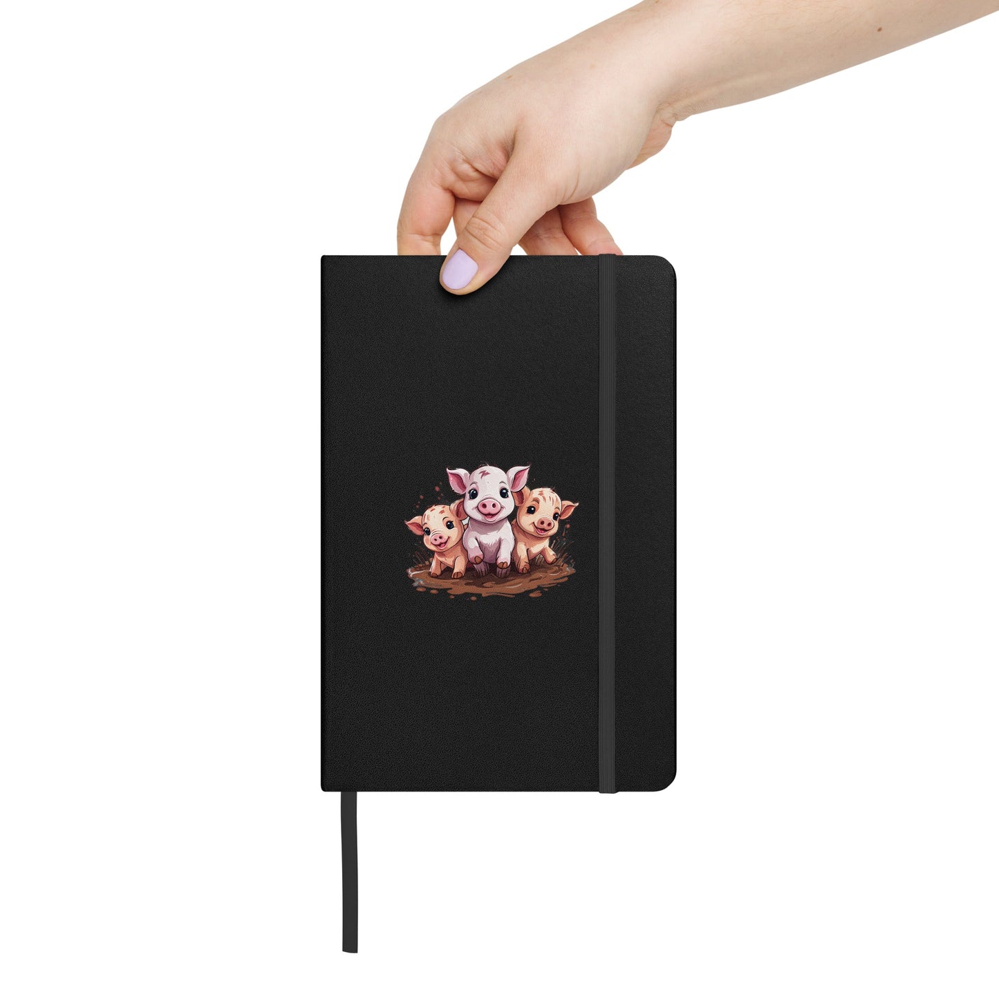 Pigs Hardcover Bound Notebook - Hardcover Bound Notebooks - Discovery Co.