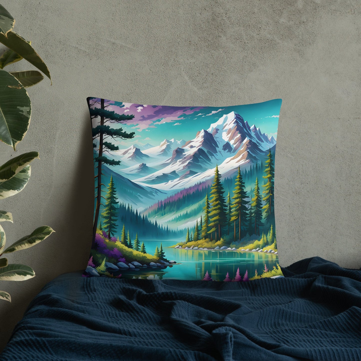 Pine Forest Basic Pillow - Pillows - Discovery Co.