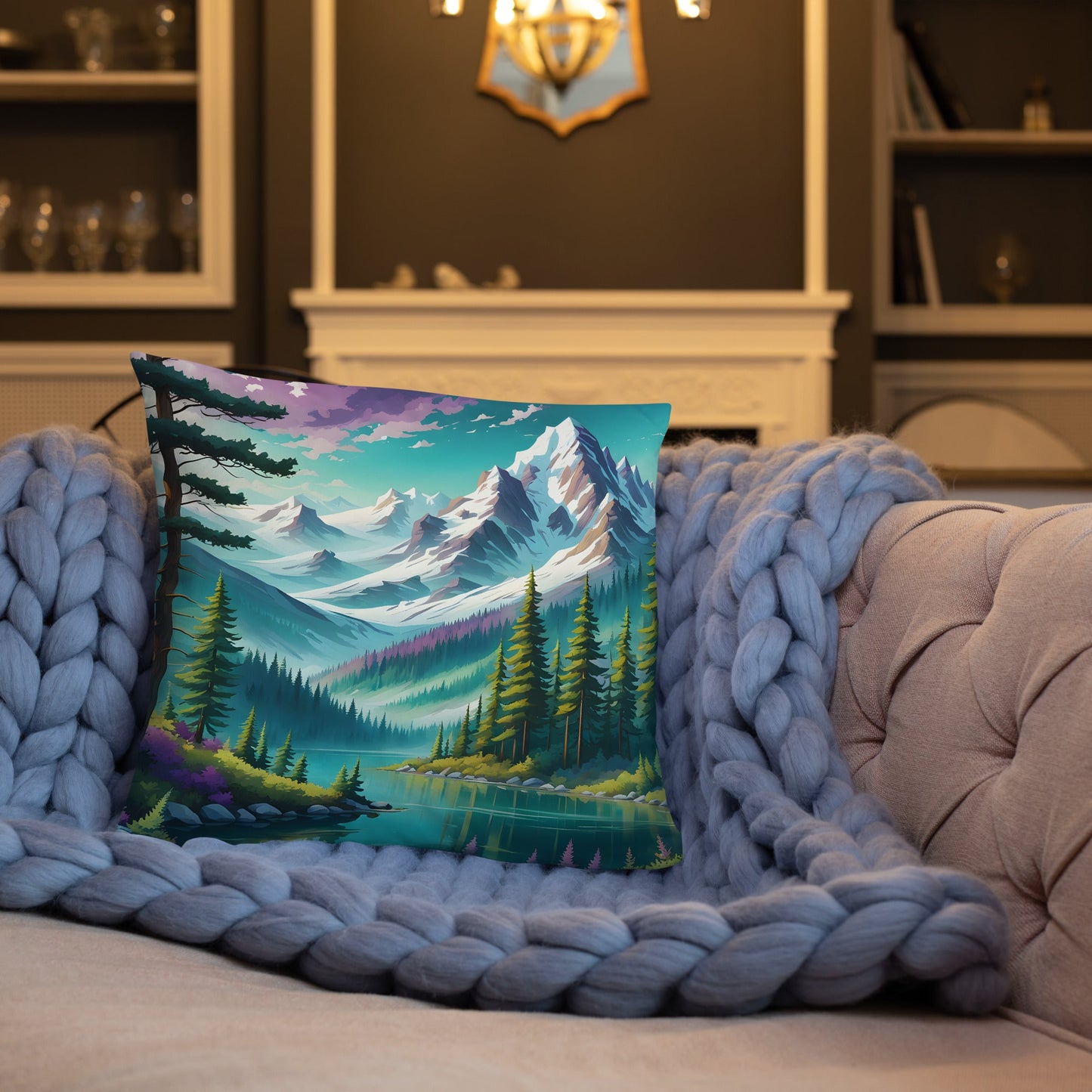 Pine Forest Basic Pillow - Pillows - Discovery Co.
