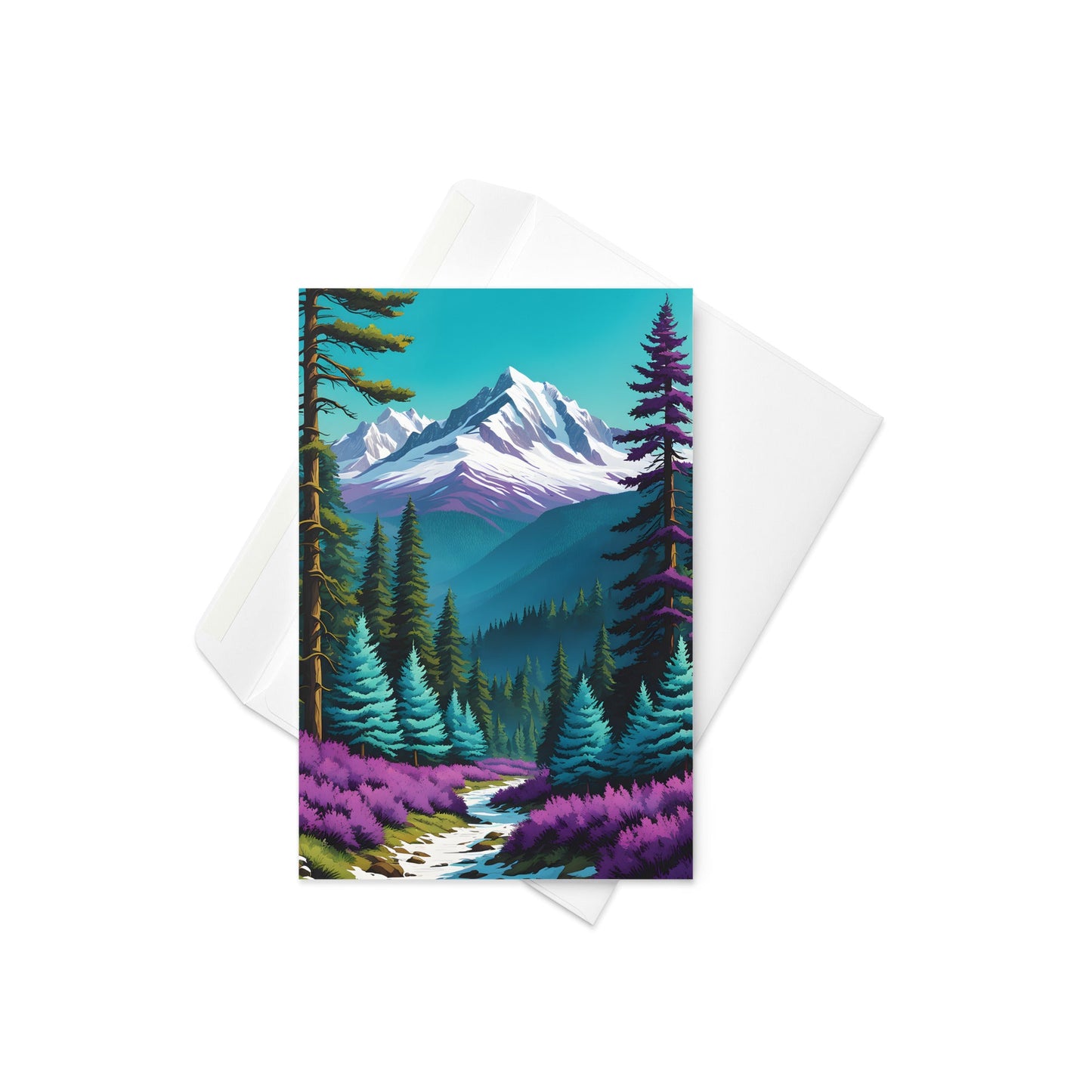 Pine Forest Greeting Card - Greeting Card - Discovery Co.