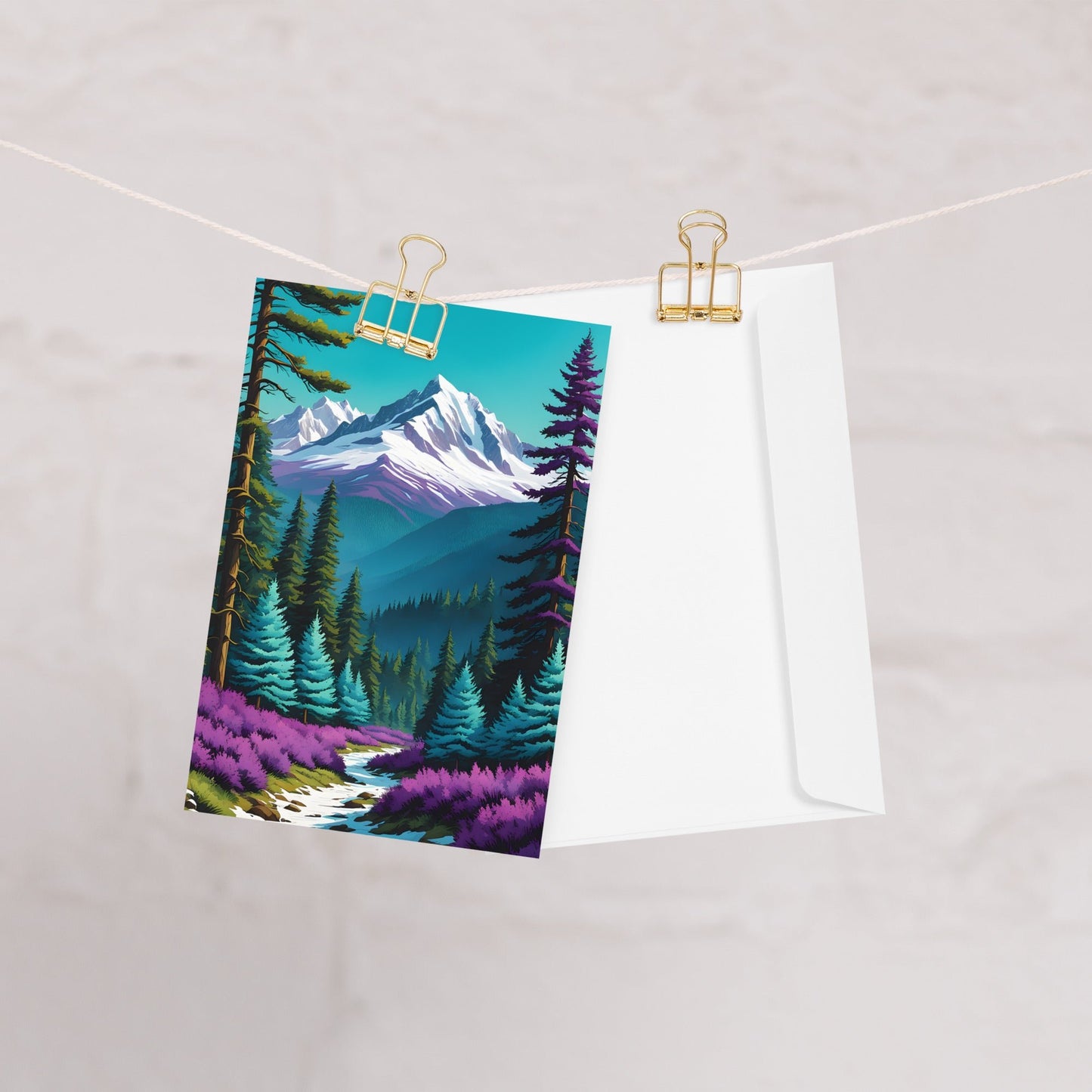 Pine Forest Greeting Card - Greeting Card - Discovery Co.