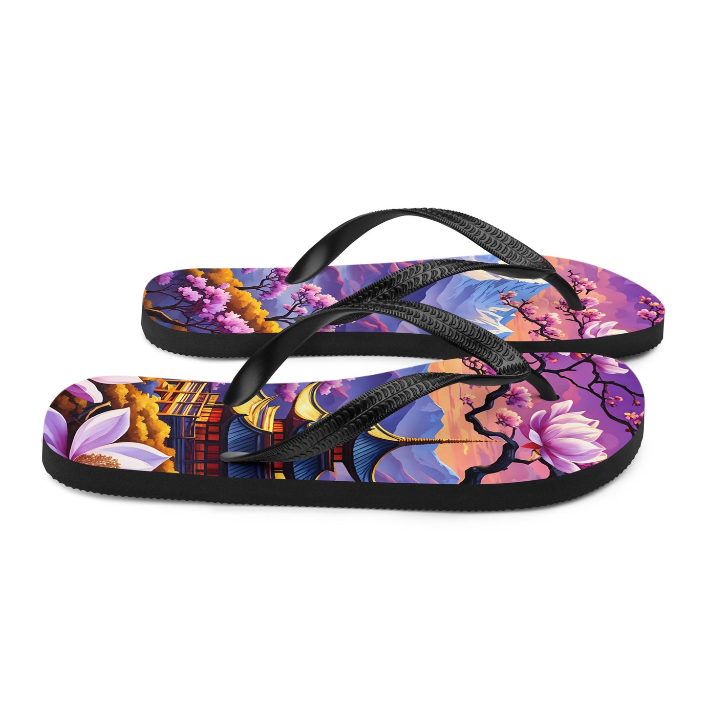 Pink Landscape II Flip - Flops - Footwear - Discovery Co.