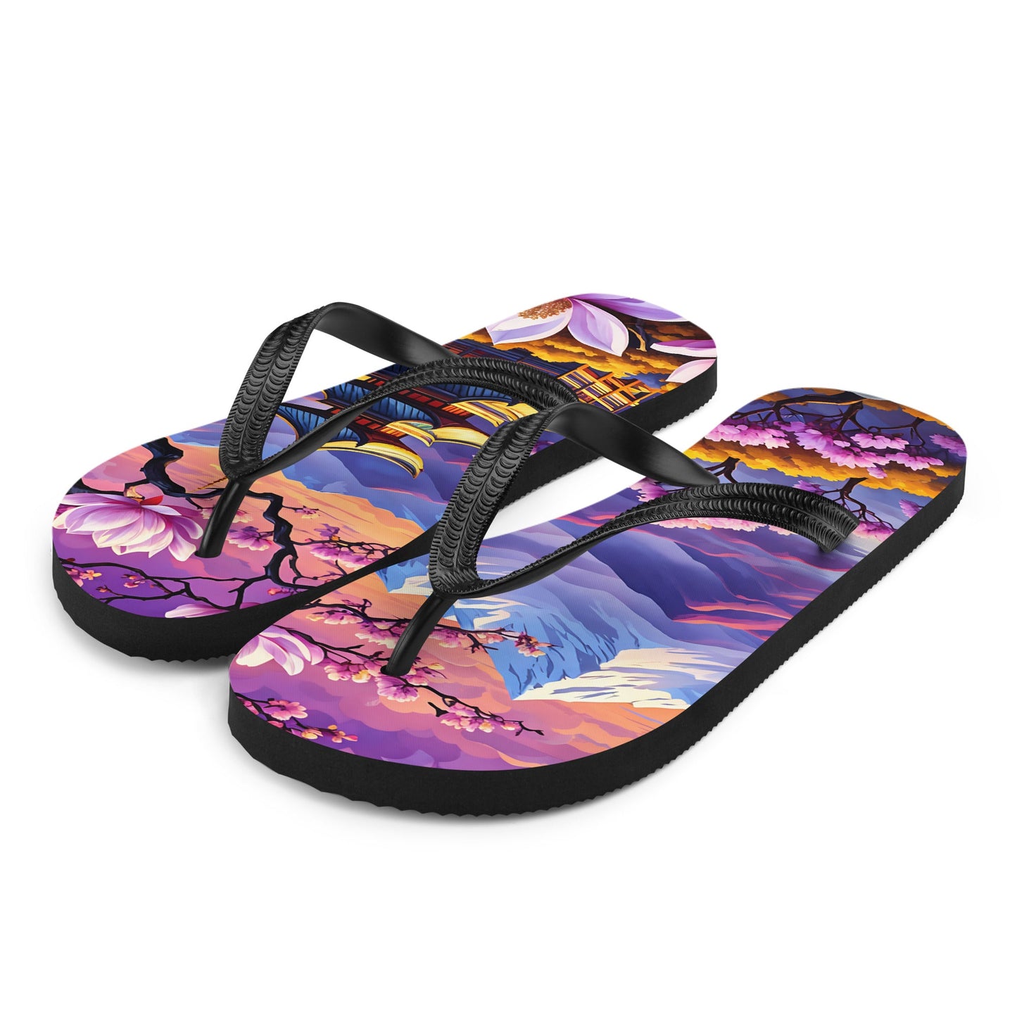 Pink Landscape II Flip - Flops - Footwear - Discovery Co.