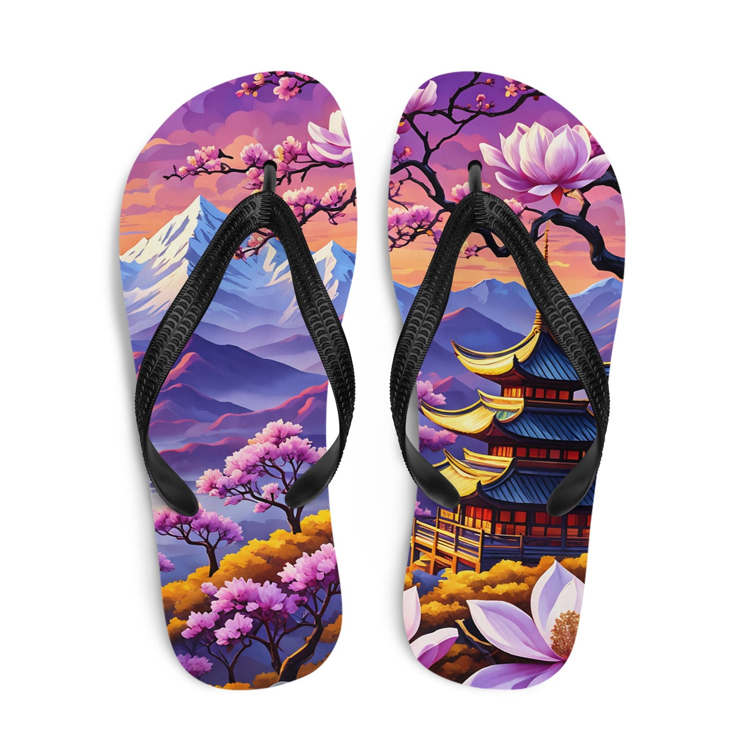 Pink Landscape II Flip - Flops - Footwear - Discovery Co.
