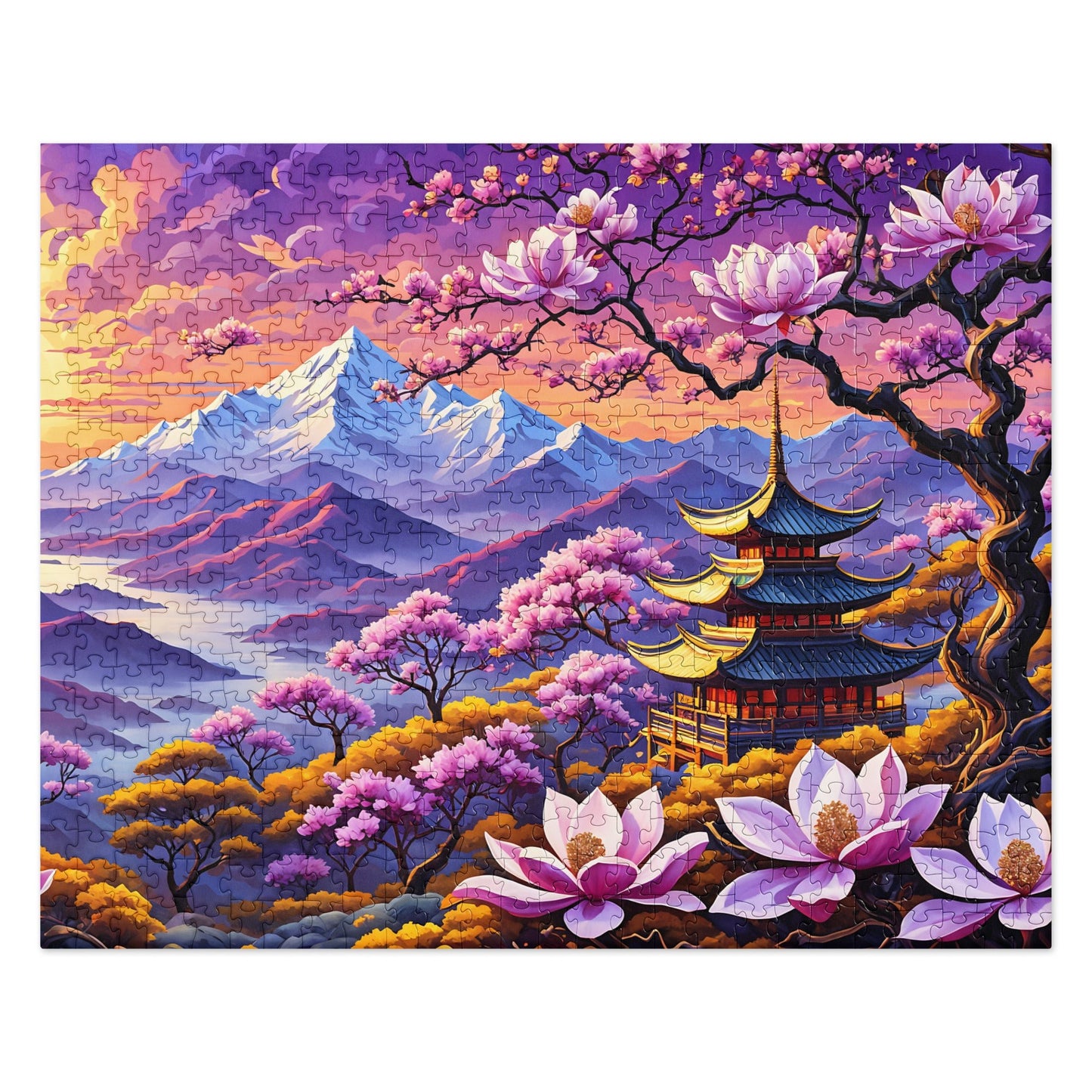 Pink Landscape II Jigsaw Puzzle - Puzzle - Discovery Co.