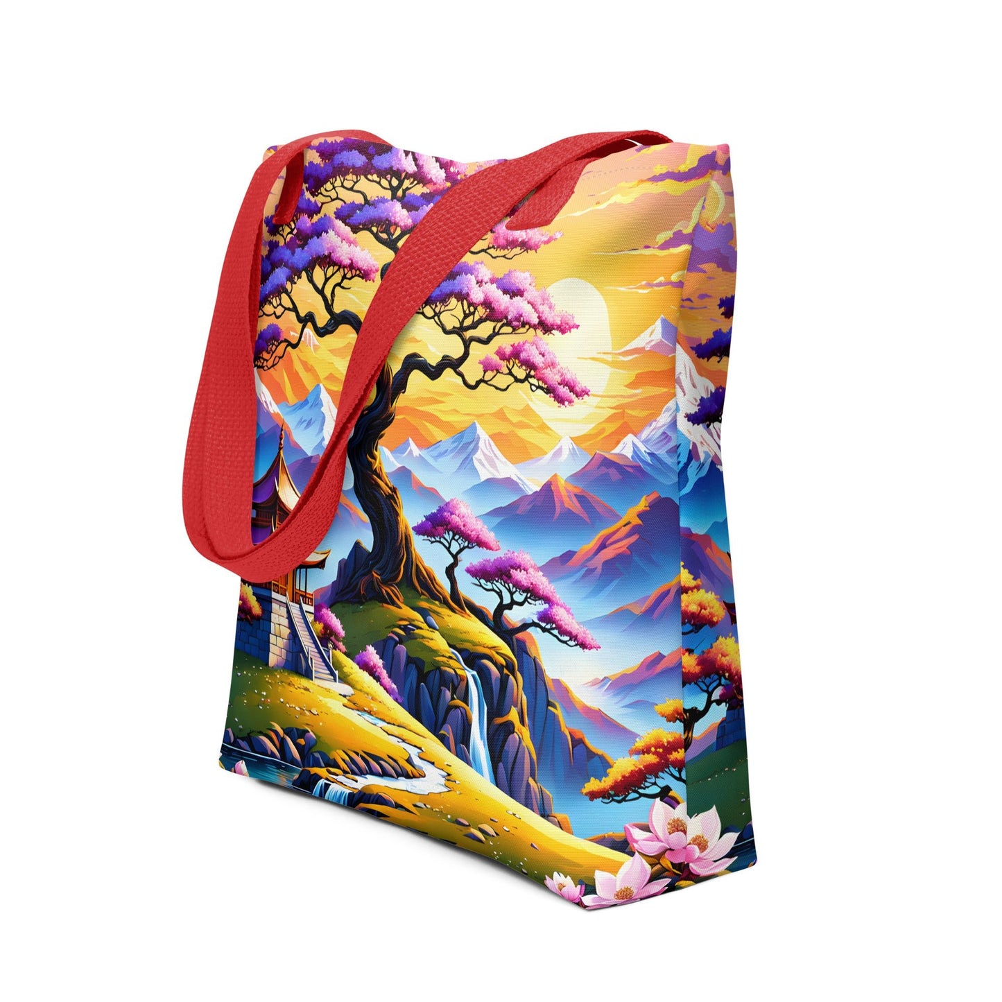 Pink Tree Tote Bag - Tote Bags - Discovery Co.