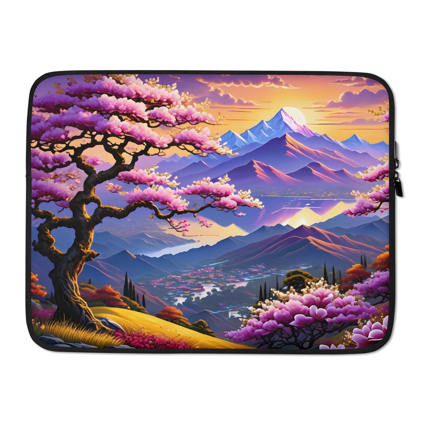 Pink Valley Laptop Sleeve - Laptop Cases - Discovery Co.