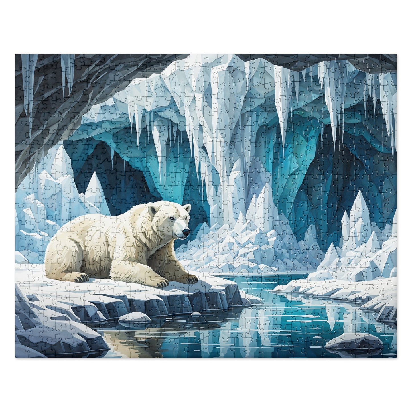 Polar Bear In A Cave Jigsaw Puzzle - Puzzle - Discovery Co.