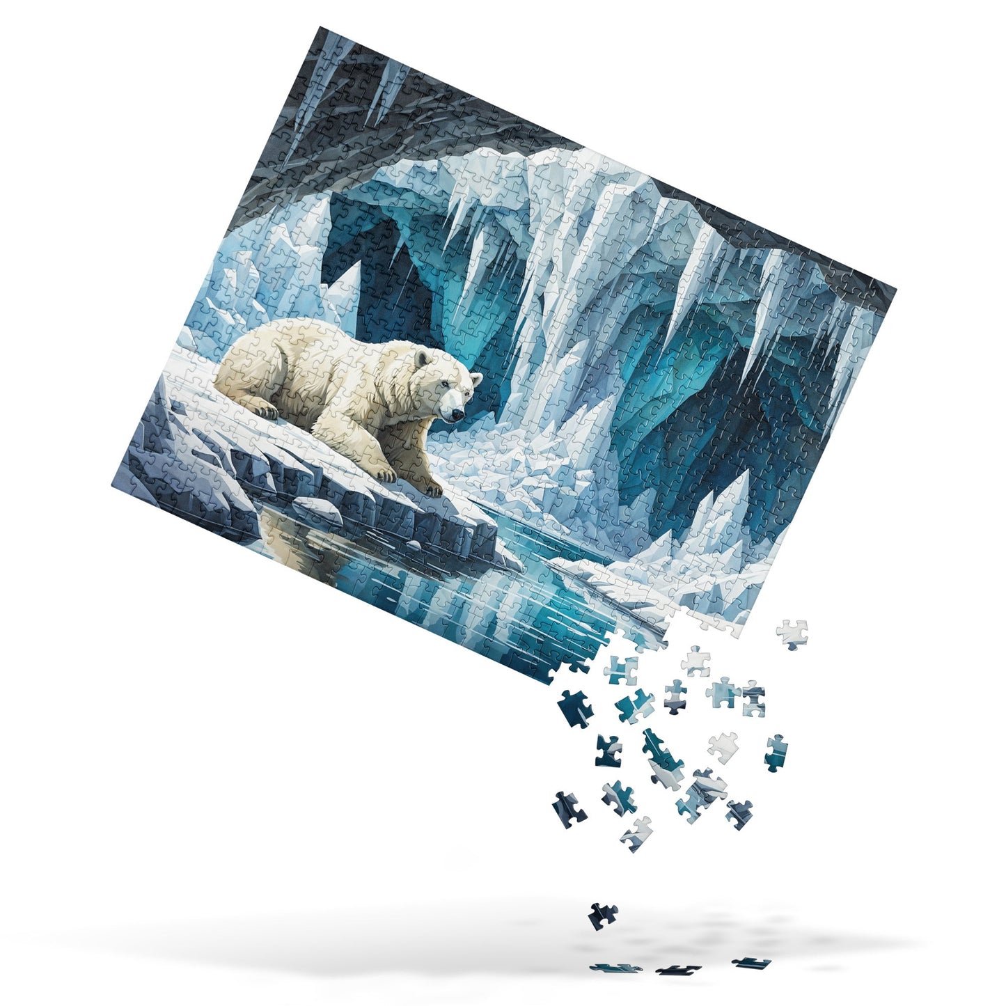 Polar Bear In A Cave Jigsaw Puzzle - Puzzle - Discovery Co.
