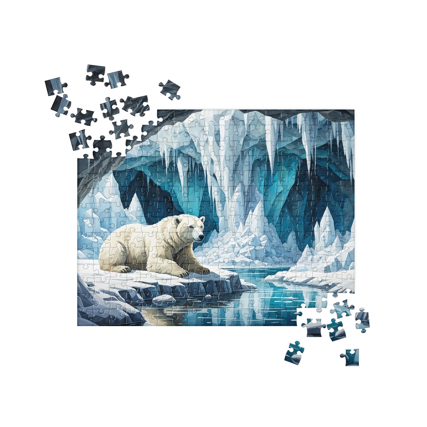 Polar Bear In A Cave Jigsaw Puzzle - Puzzle - Discovery Co.