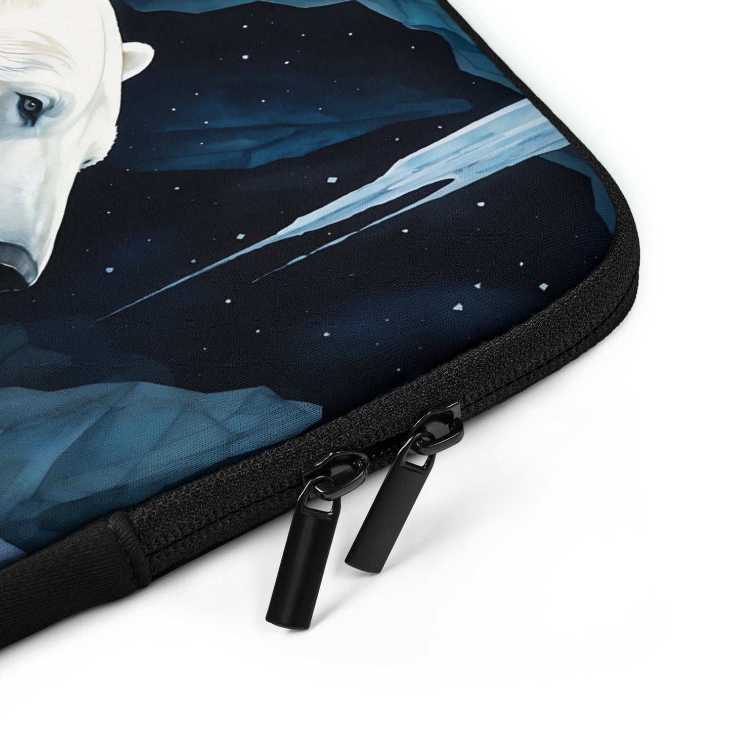 Polar Bear In Cave II Laptop Sleeve - Laptop Cases - Discovery Co.